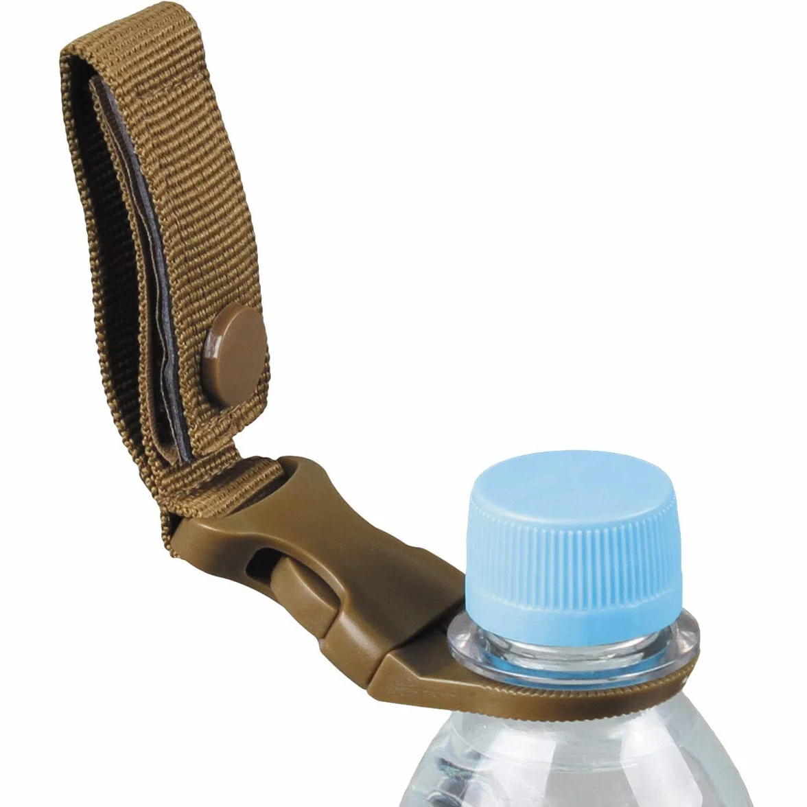MFH Support pour Bouteilles pour Ceinture et système-Molle (Coyote Tan)