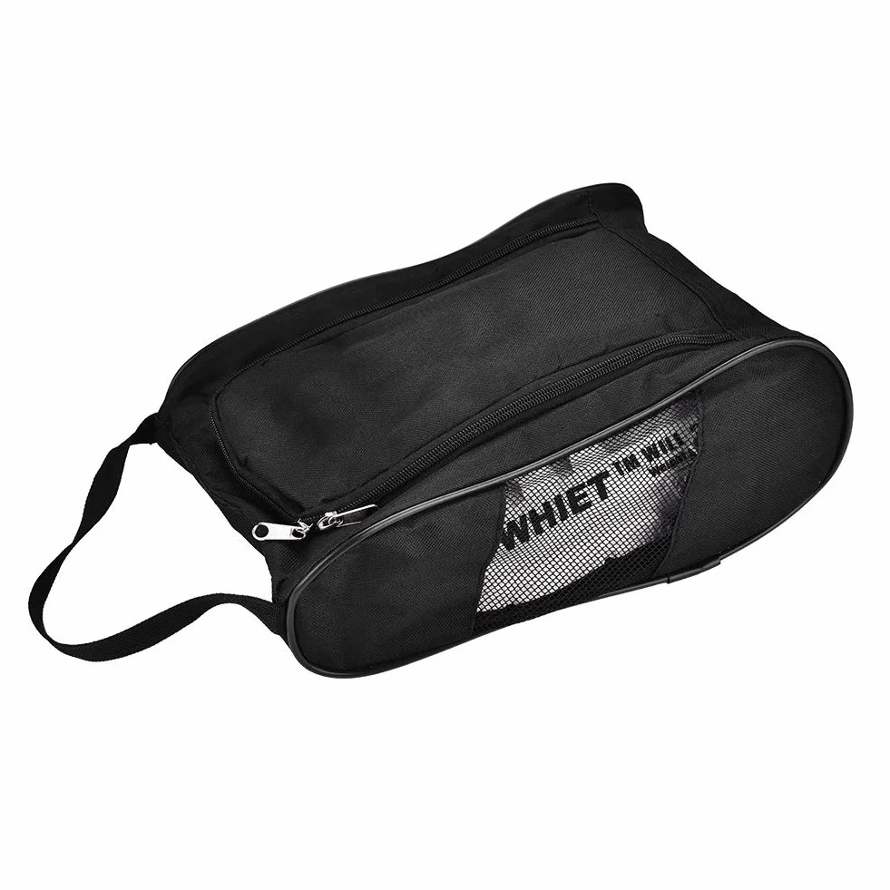 Sac de Chaussures de Golf Portable avec Ventilation en Maille pour Tennis et Accessoires