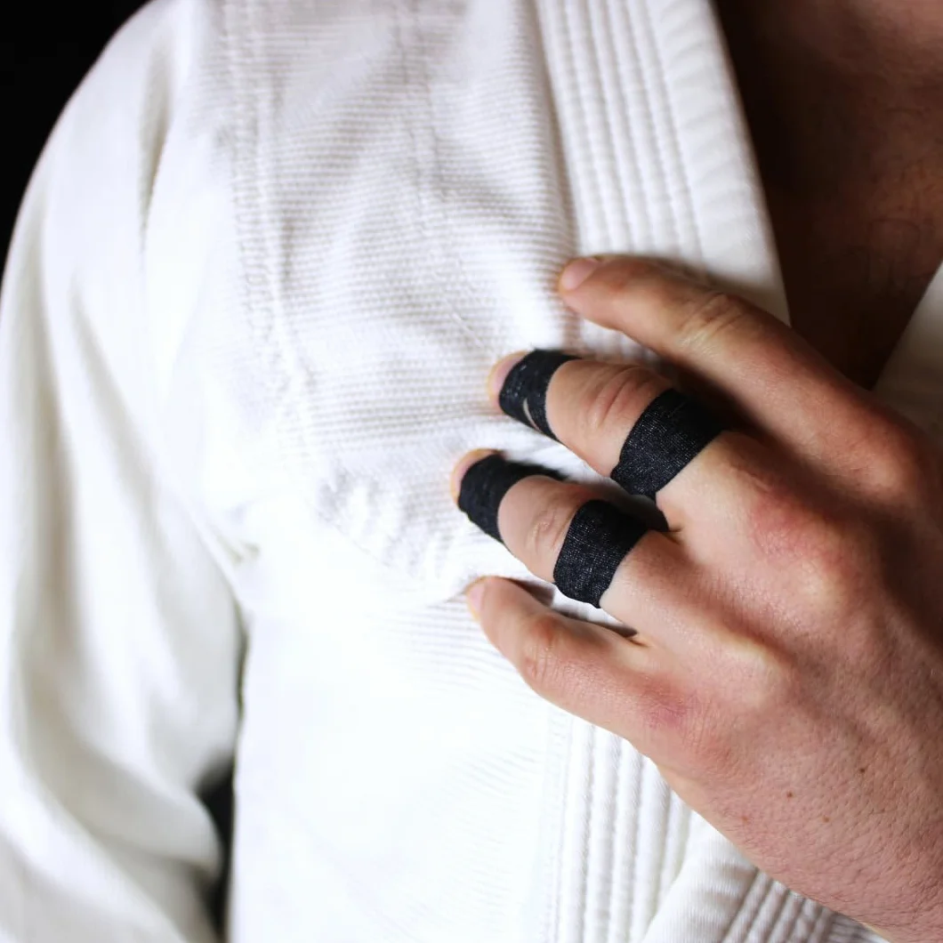 Tenace Tape 3 Rouleaux 1.25cm x 30m Jiu Jitsu - Strap pour Doigts BJJ, MMA et Grappling - Protection et Support pour Doigts