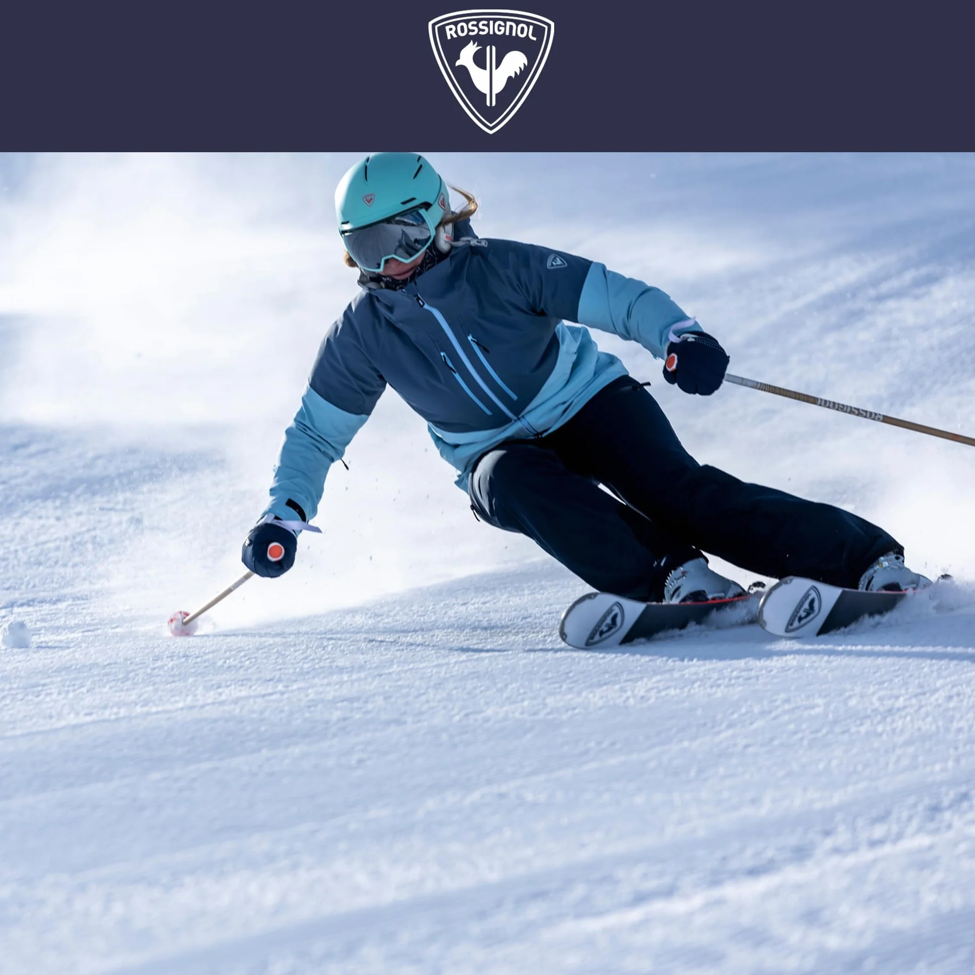 Rossignol Batons De Ski Electra Black Femme Noir