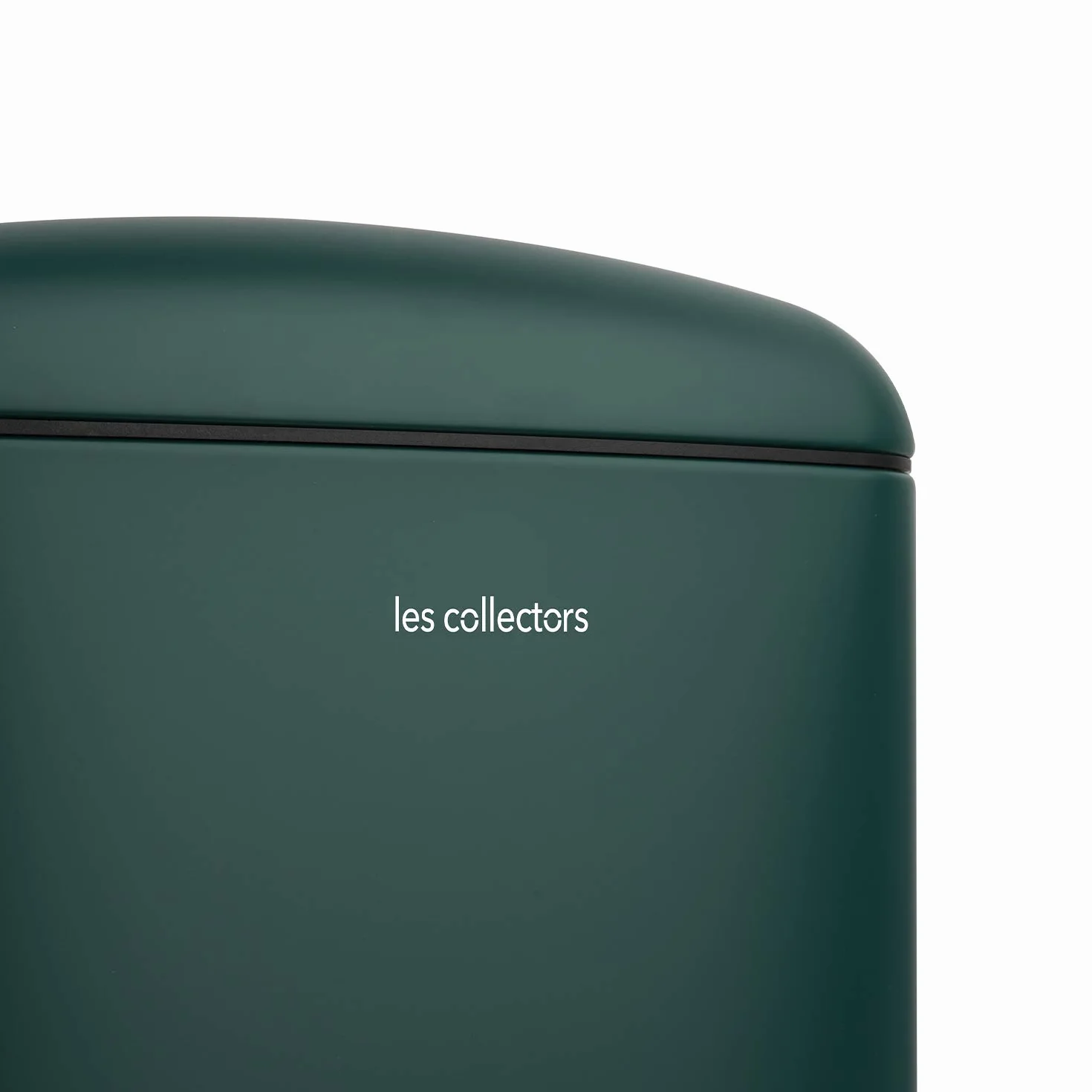 Poubelle de Cuisine à Pédale N°863, Acier inoxydable, 40L, Compacte, Fermeture silencieuse, Vert Canard
