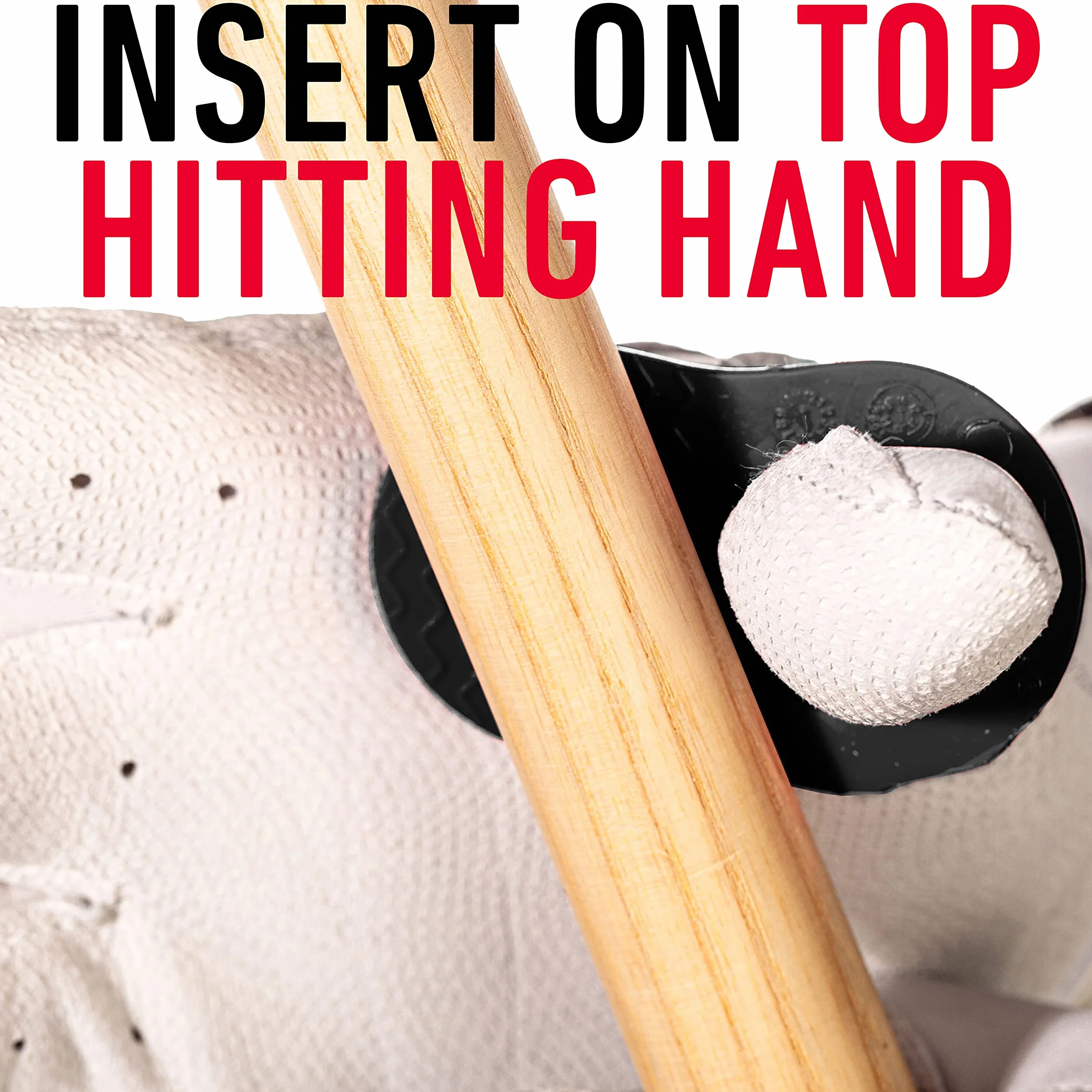 Franklin Sports Balancelle d'entraînement pour Batte de Baseball – Gator Grip Grip Trainer – Aide à la Frappe de Baseball et de Softball – Aligneur de Phalanges et d'entraînement de Swing