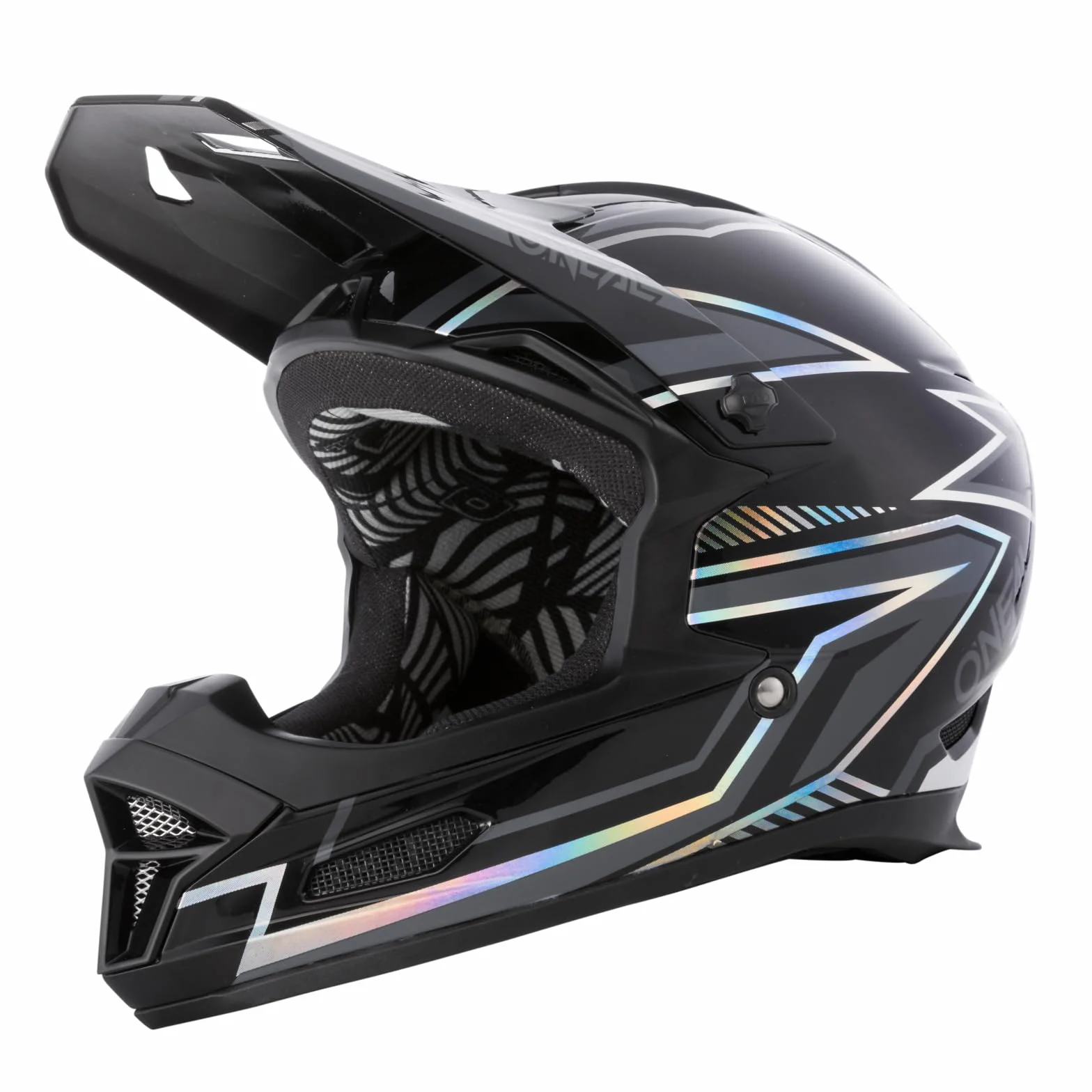 Oneal Fury Helmet Rapid Black Casque Moto MX-Motocross