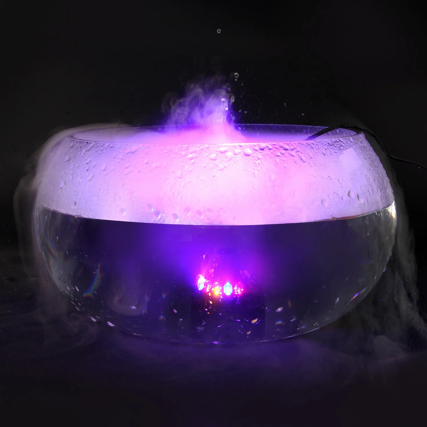 FITNATE Brumisateur à ultrasons 3 têtes 1500 ml/h pour fontaine aquarium bassin