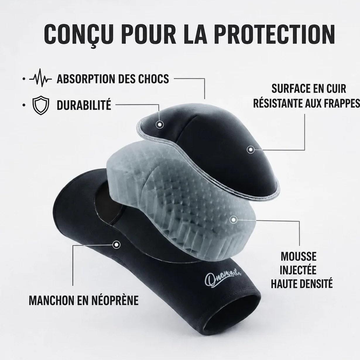 Coudière Muay Thai MMA Boxe Thaïlandaise protège coude Boxe Thai tendinite Protection coude