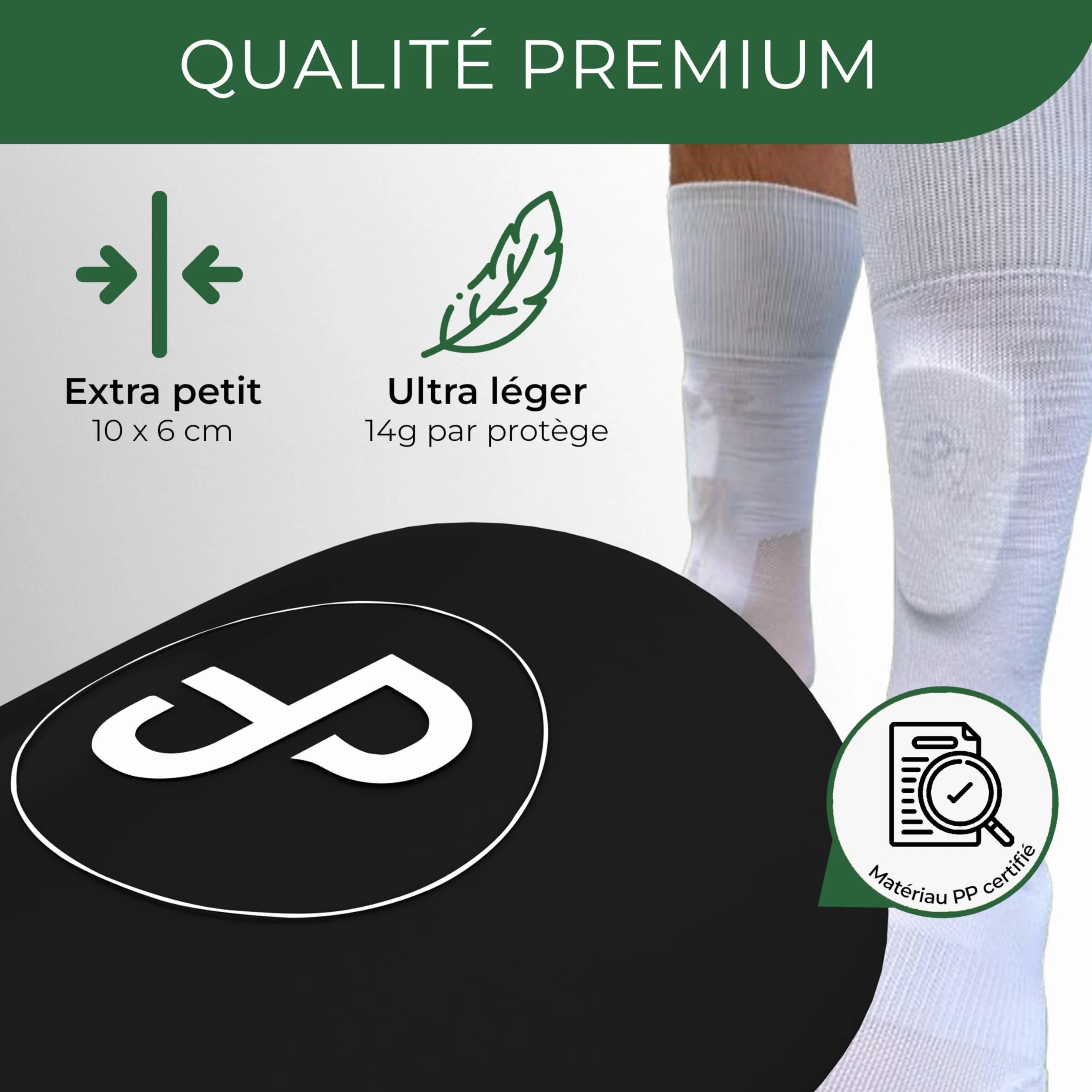 JDP Mini Protège-Tibias, protège-Tibias Extra Petits Football Hommes, jambières Anti-Glissement Enfants Foot, Shin Guards 9 Couleurs différentes