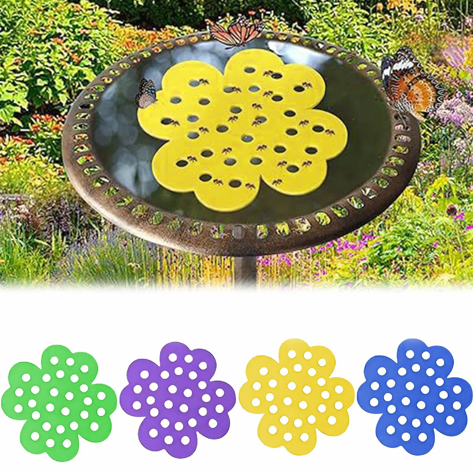 Abreuvoirs flottants pour abeilles Lot de 4