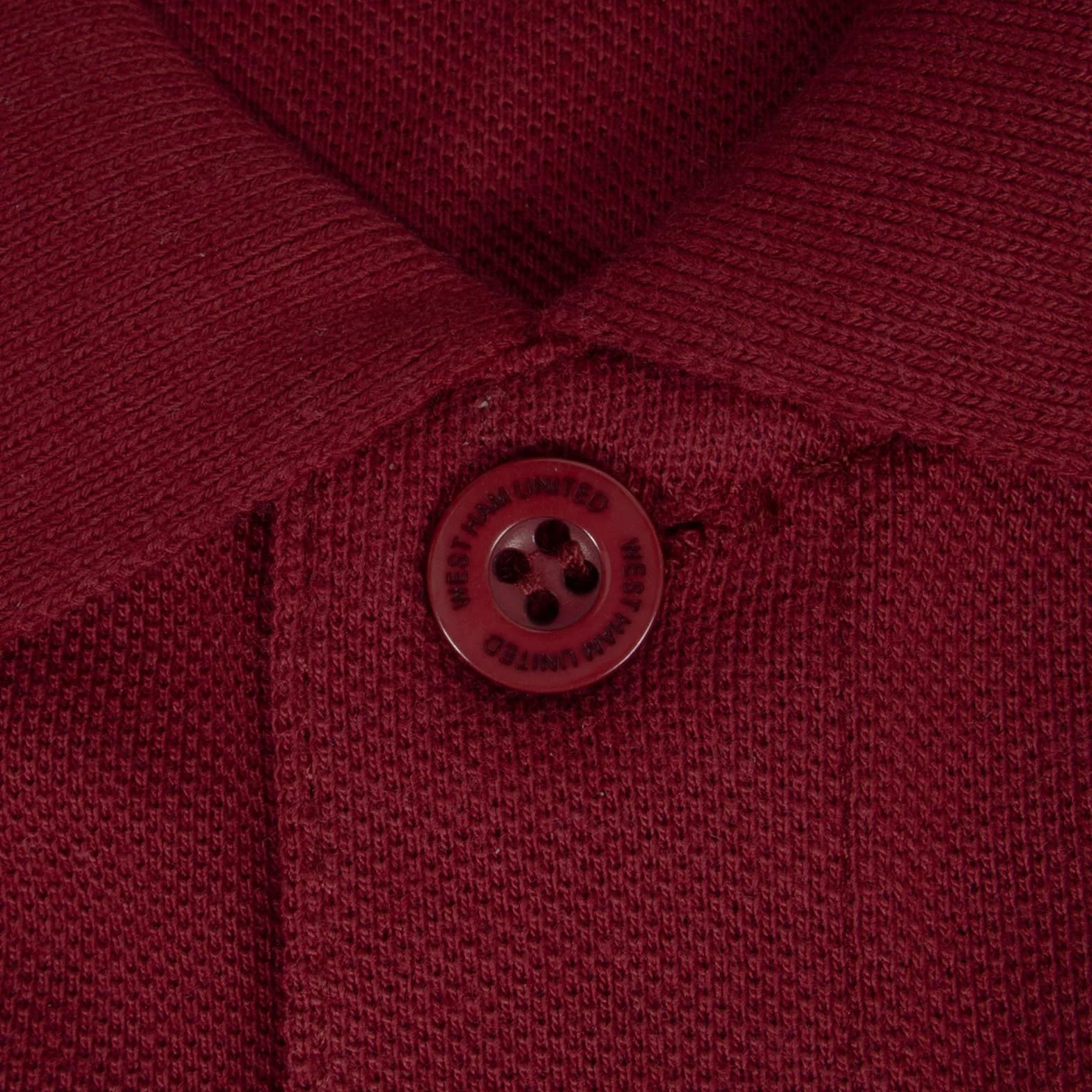 West Ham United FC Officiel - Polo thème Football - avec Blason - Homme