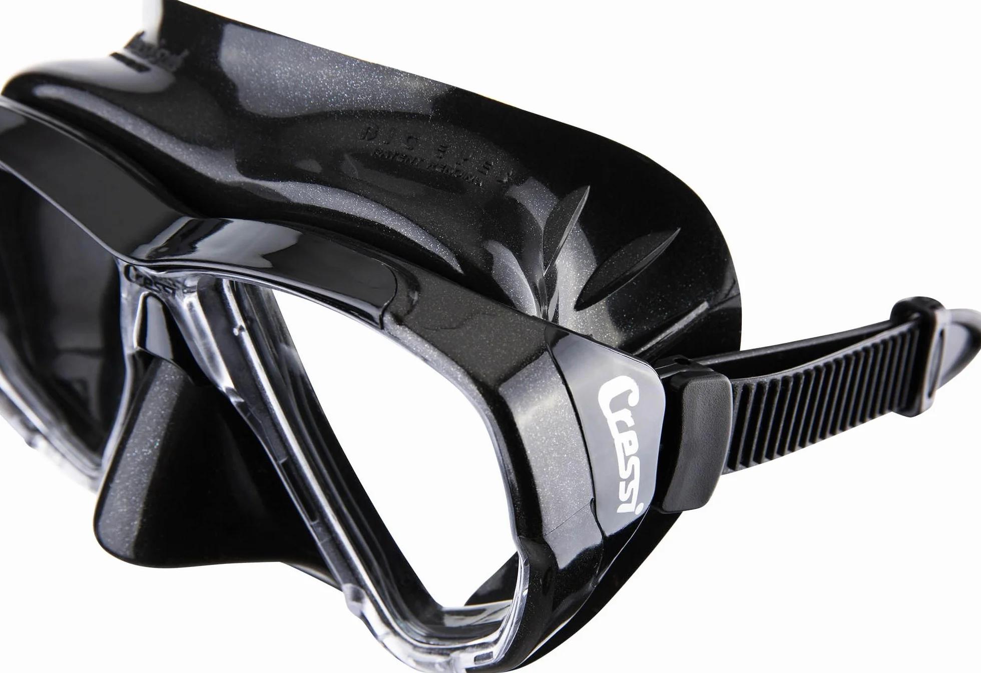 CRESSI Big Eyes Mask Combo Set Mask + Snorkel UD for Diving Snorkelling Adults One Size