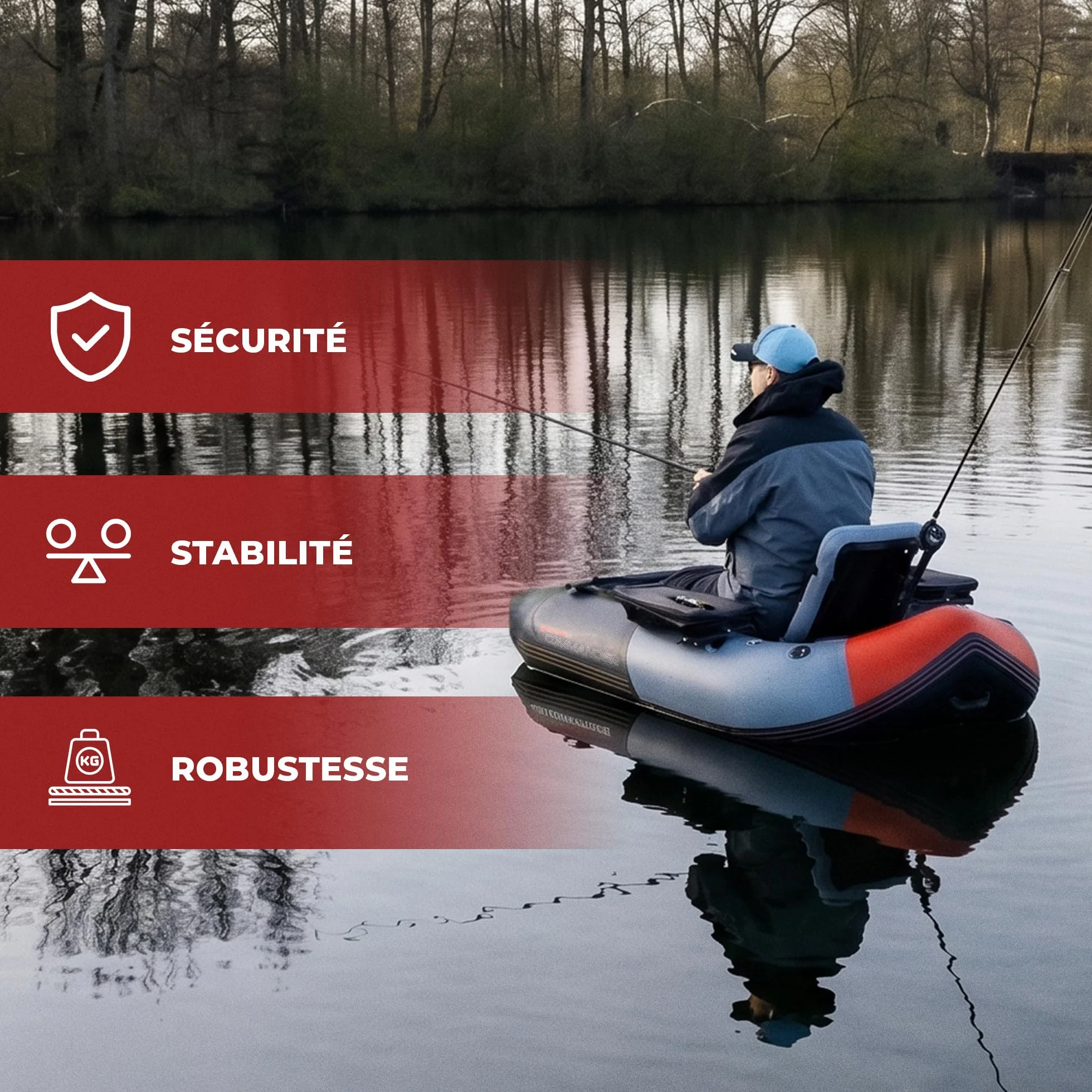 Float Tube Ultimate Commander