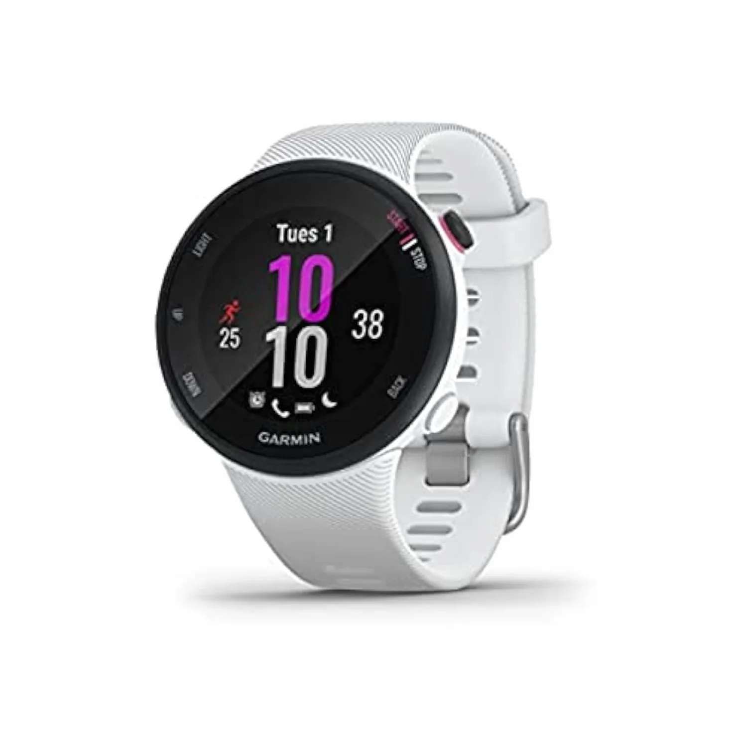 Garmin Forerunner 45 Montre de Course à Pied Blanche Small