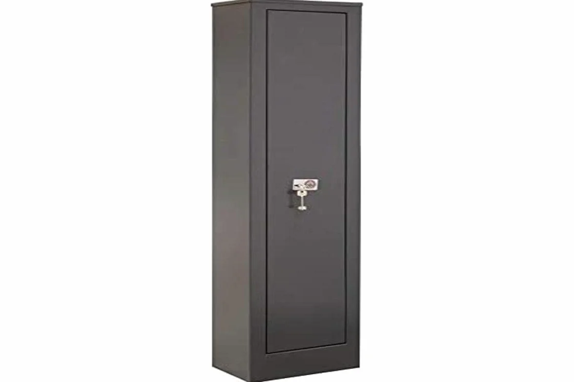 Blinky 28330-10 Armoire à fusils avec 5 emplacements et coffre intérieur, 31 x 138 x 2 cm