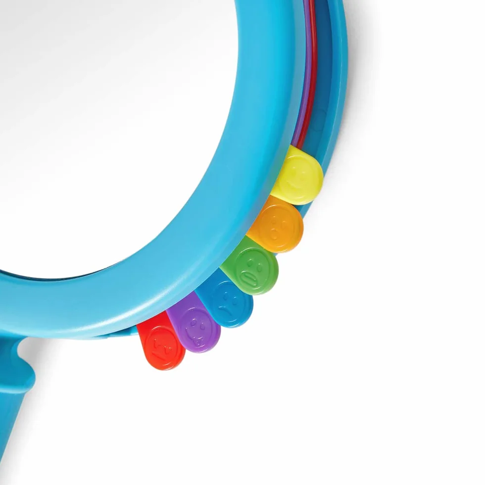 Learning Resources Miroir Éducatif 15 cm + Cartes Émotionnelles – Jeu Montessori Enfant 3 Ans+