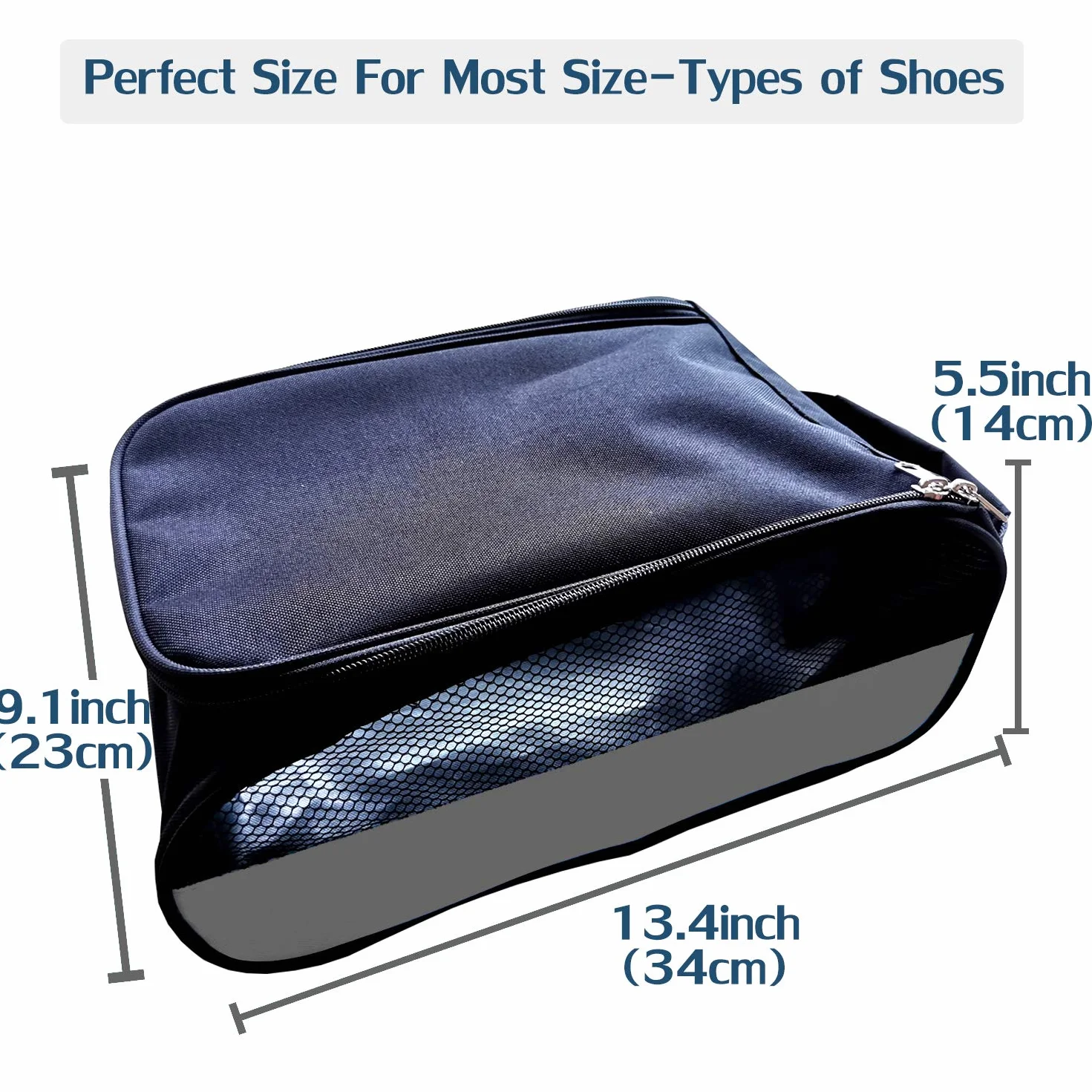 Sac à Chaussures de Golf pour Homme/Femme, Sac de Transport avec Ventilation
