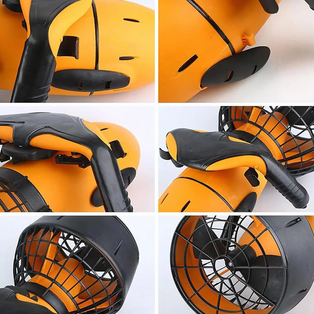 Booster sous-Marin, Scooter De Mer électrique, Boosters De Natation De Plongée avec Batterie, Peut être Utilisé dans 30 Mètres, Ponton Hydrodynamique pour La Natation Et La Plongée,500W