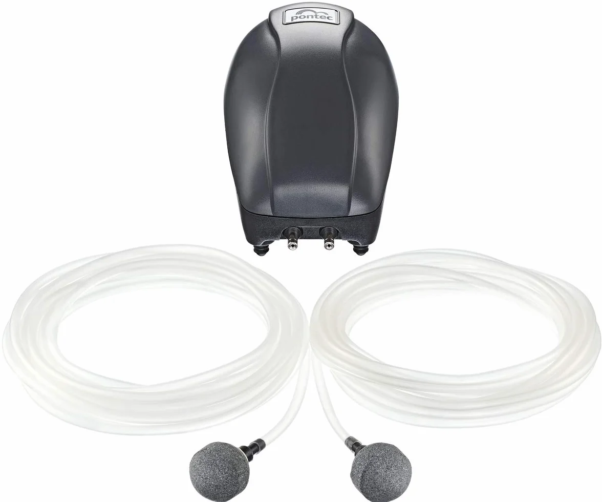 PONTEC 57514 PondoAir Set 200 Pompe de Bassin, Noir