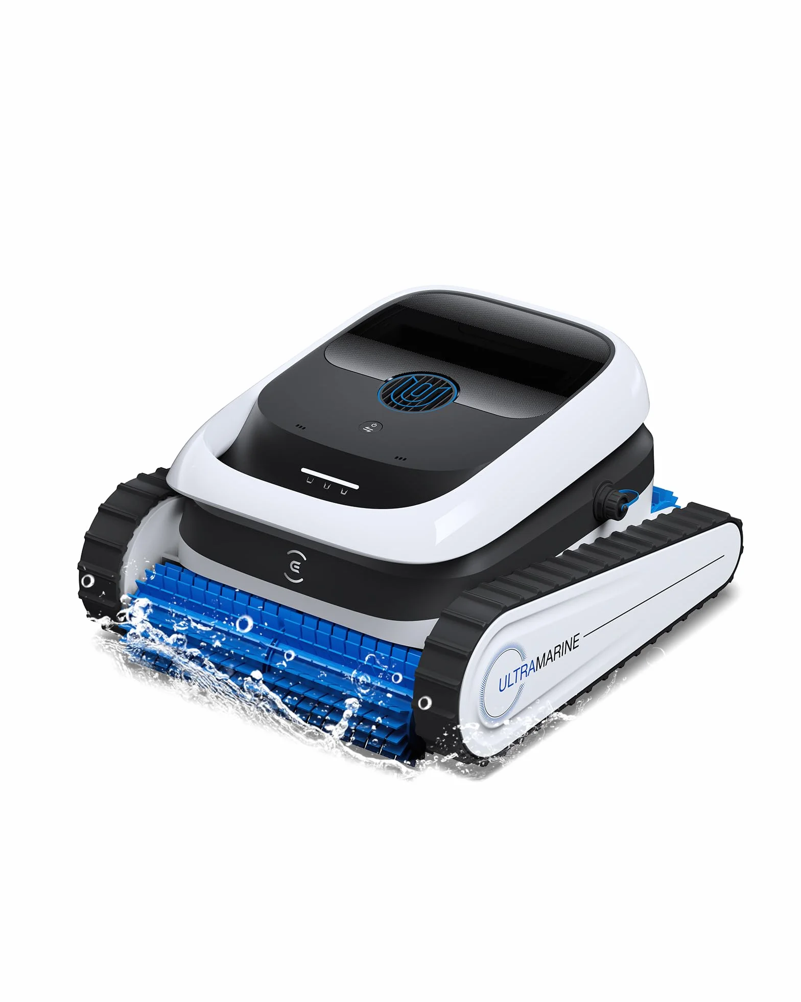 ECOVACS Ultramarine P1 Robot Piscine Nettoyage Fond et Parois, Aspirateur Piscine 180 Min, 180 m², 300 L/Min, Application, Filtre Double Couche, Navigation SmartNavi