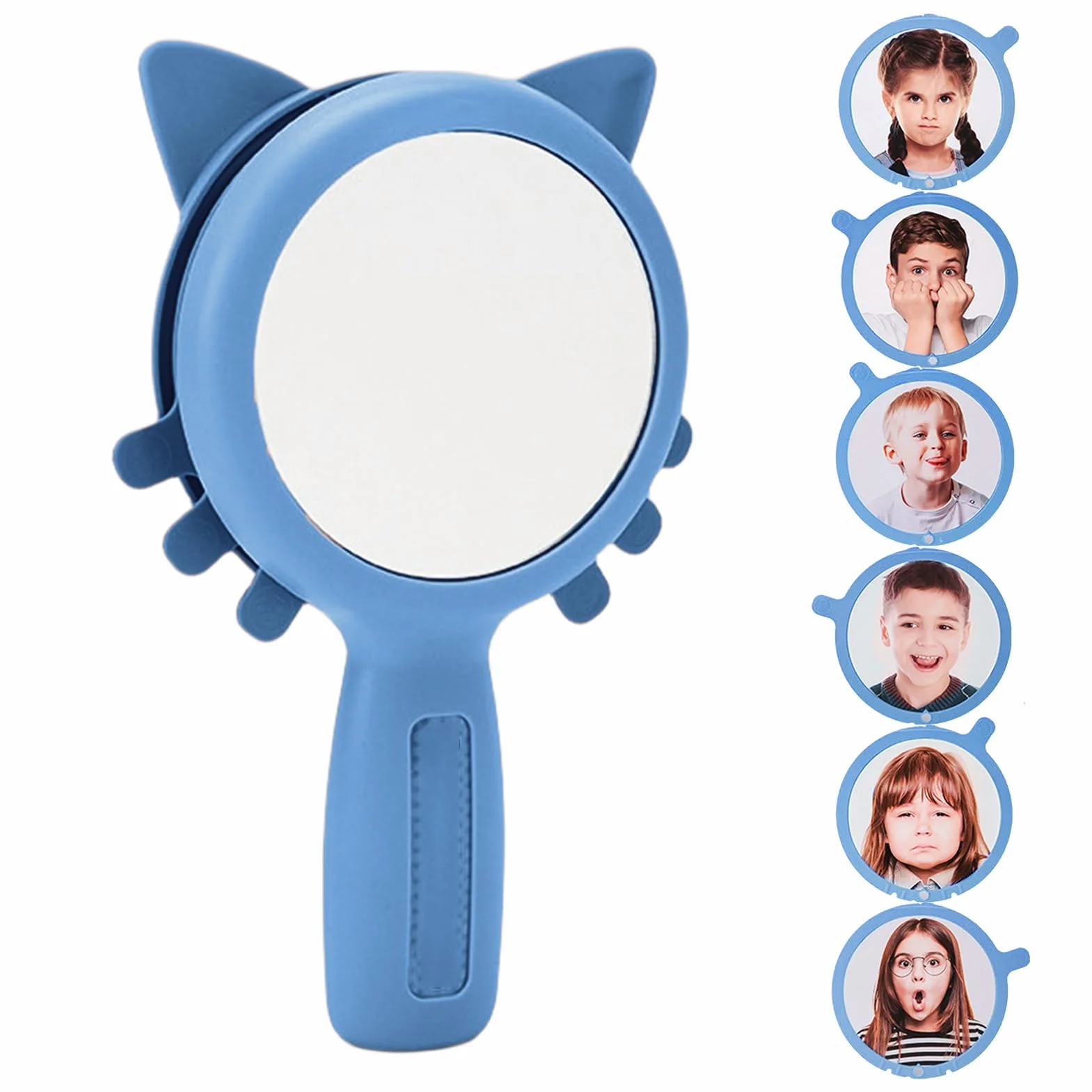 Miroir Émotionnel Jouet - Miroir de Poche Incassable, Étanche, Outil de Régulation Émotionnelle Apaisante