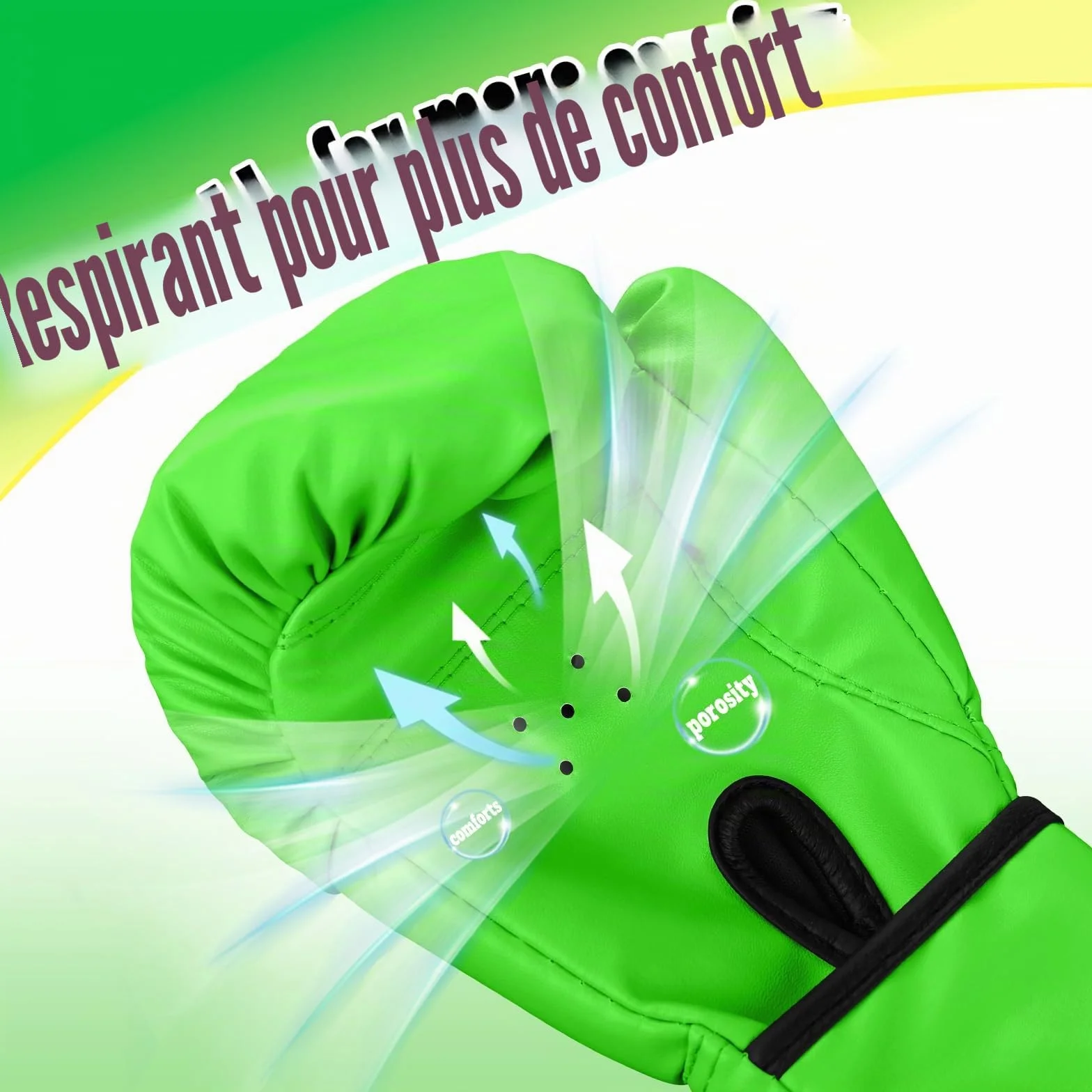 Gants de Boxe Enfants 4oz, Gants dentraînement Primaire en PU, Adaptés aux 3-12 Ans Entraînement Gants de Boxe pour Sac de Frappe Kickboxing Muay Thai
