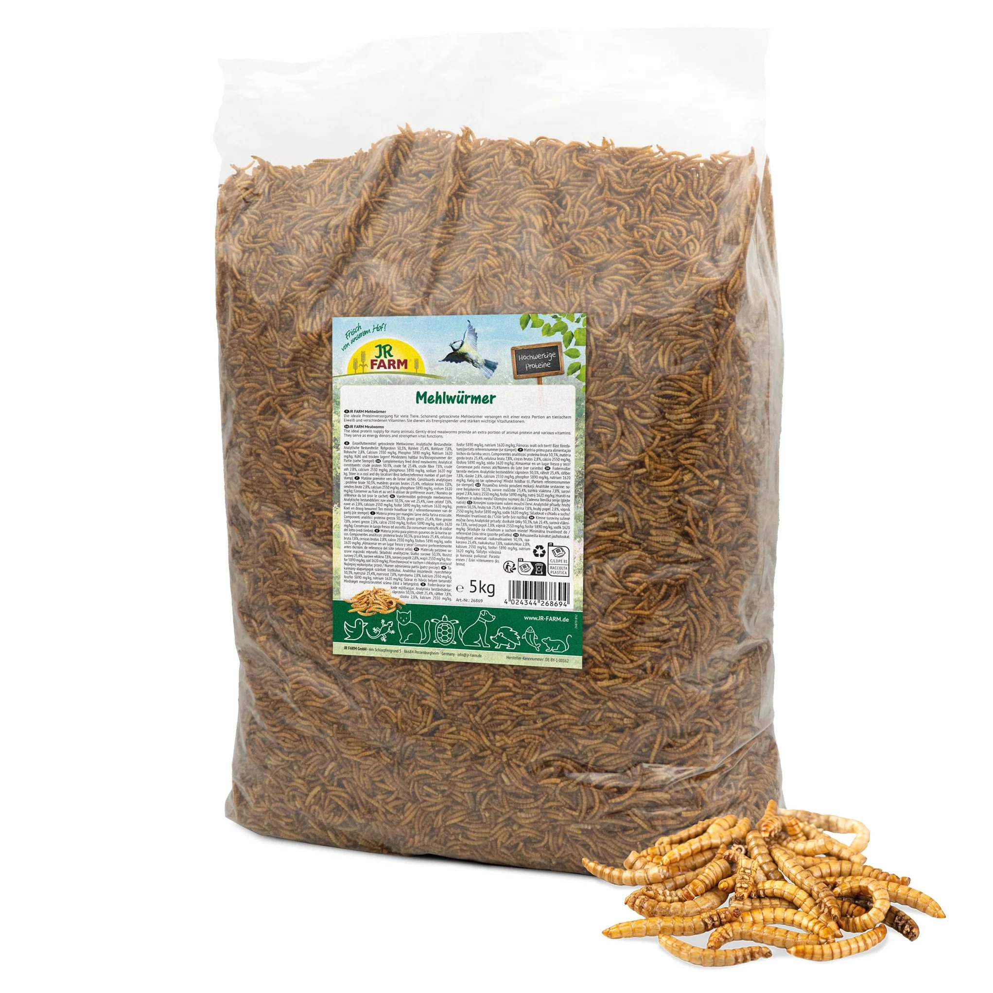 JR Farm Garden vers de Farine 5 kg