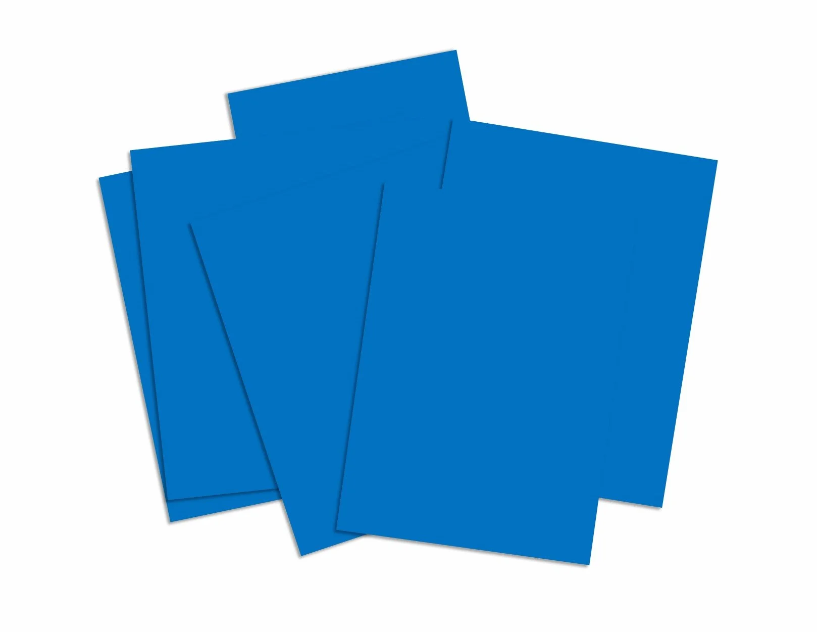 House of Card & Paper Papier Cartonné A4 220 g/m² Bleu 25 Feuilles