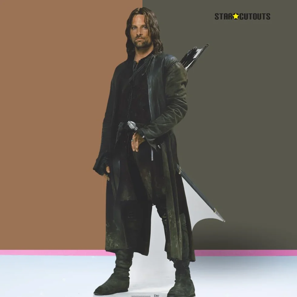 Star Cutouts SC4130 Aragorn - Le Seigneur des Anneaux Découpe en Carton Grandeur Nature