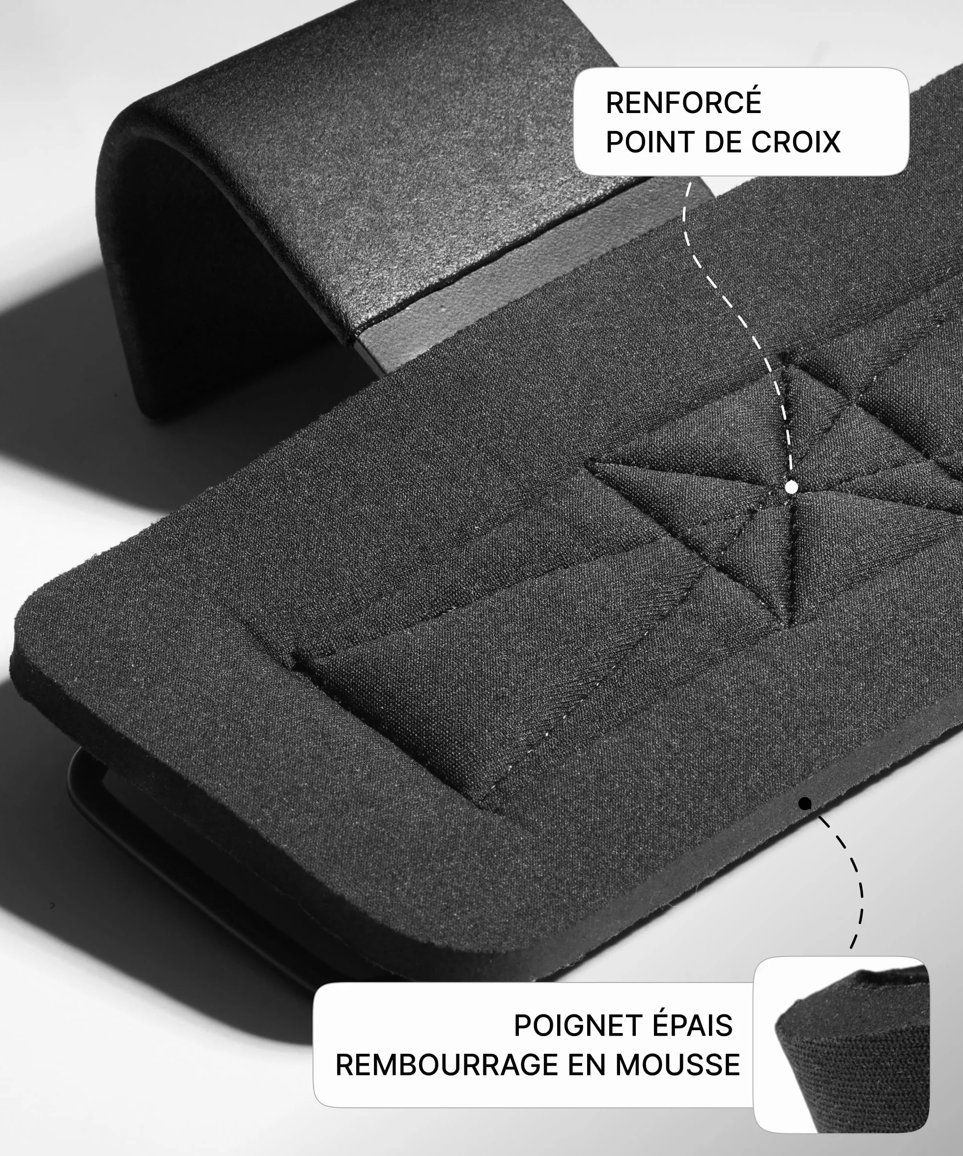 DMoose Crochets De Musculation Paire Sangles Poignet Robustes Pour Soulevés De Terre Tractions