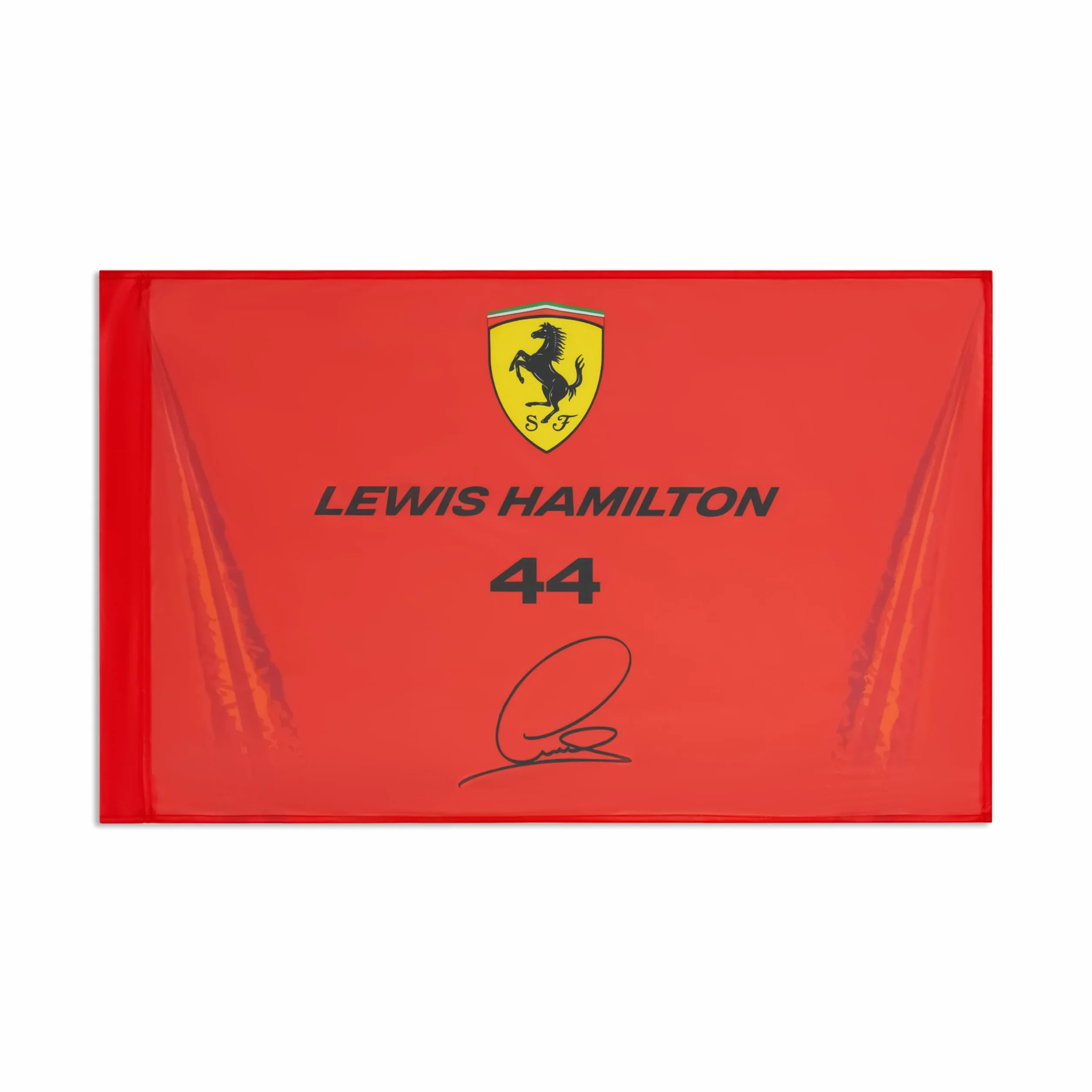 Scuderia Ferrari F1 Drapeau Lewis Hamilton Rouge 90 x 60 cm