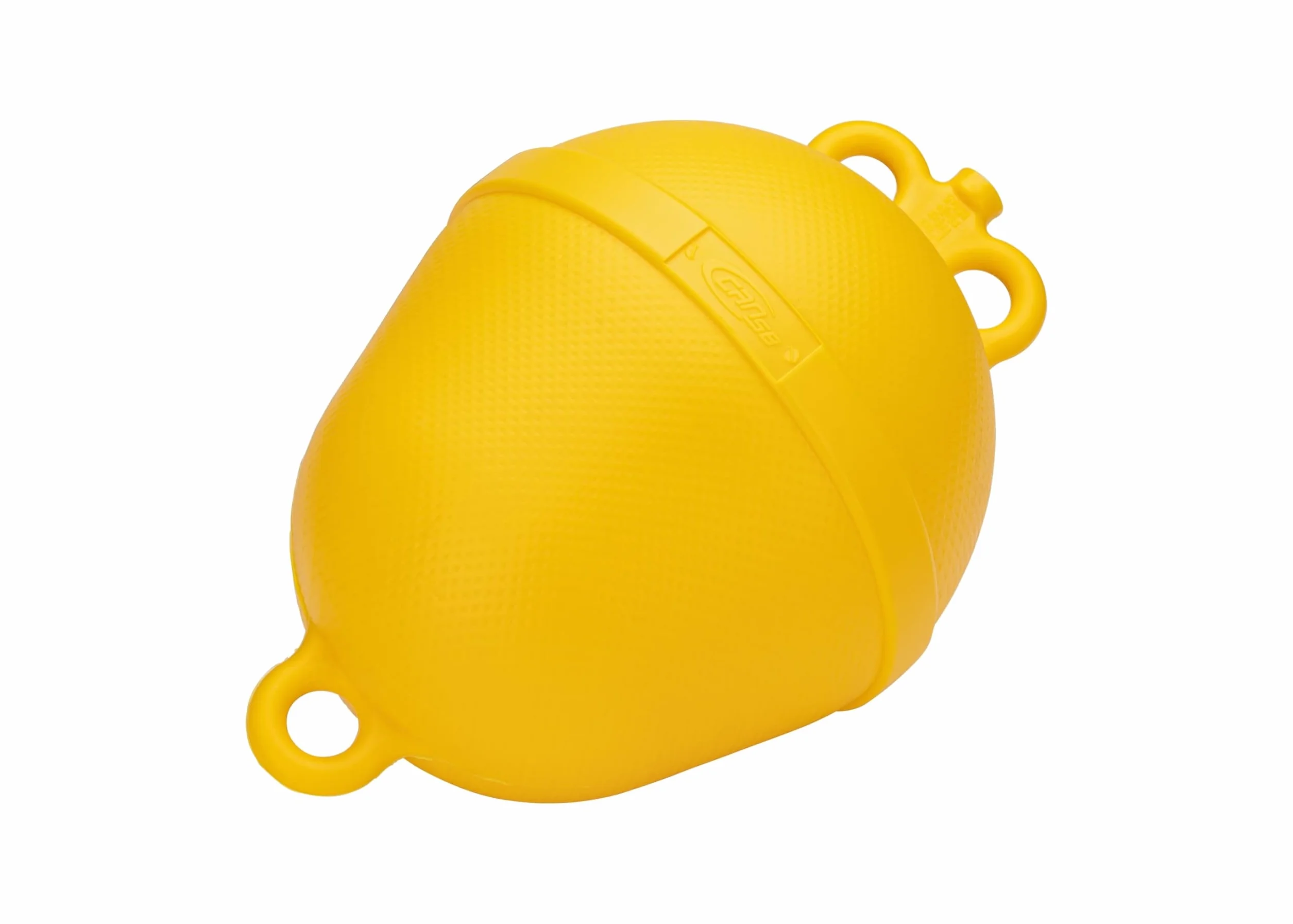 BSSTORE Bouée de Signalisation Marine À Poire, 250 mm Diamètre, 390 mm Hauteur, 10 L Volume (Jaune)