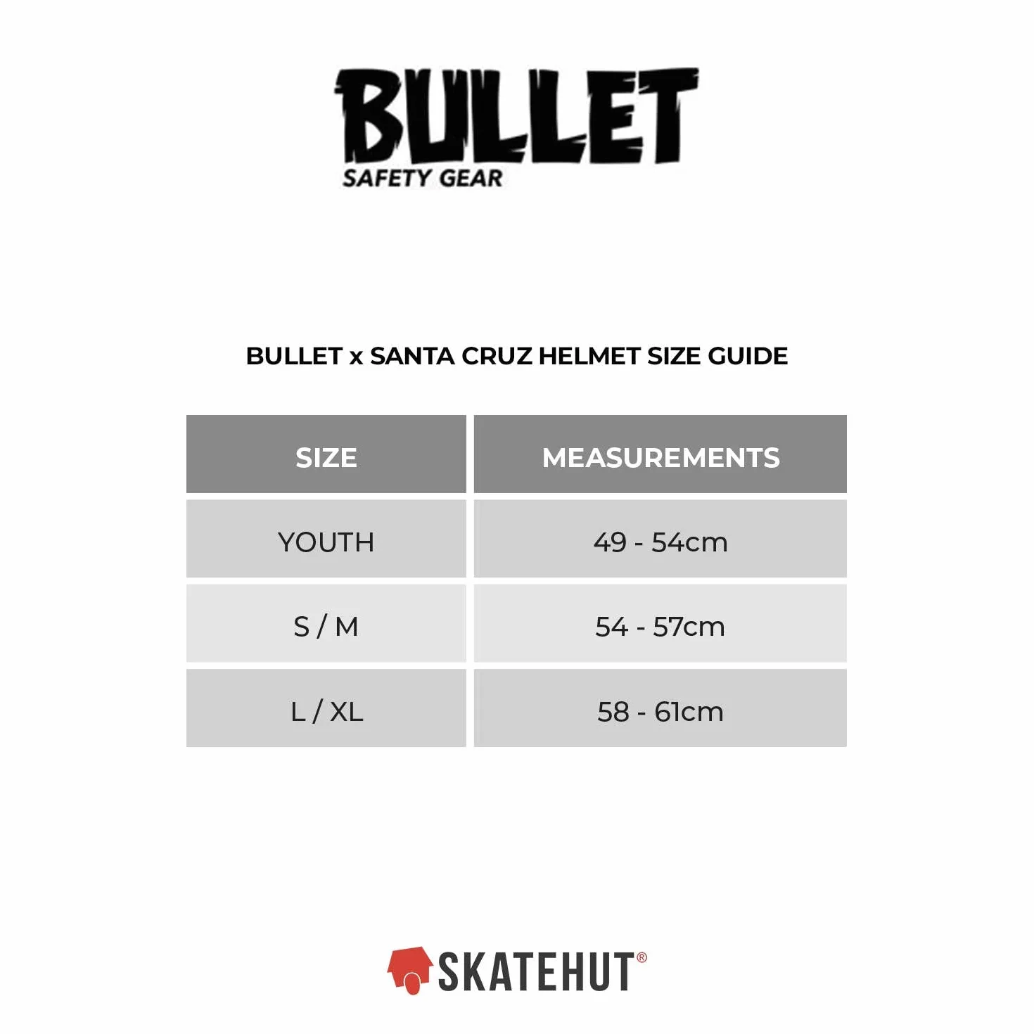 Bullet x Santa Cruz Eyeball Youth helm