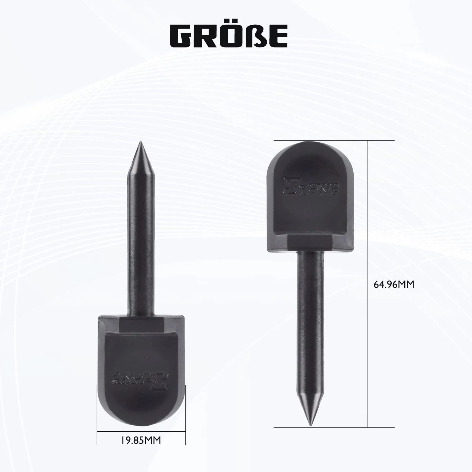 Elong Cibles de tir à l'arc en papier avec paille en mousse – 6,3 cm (lot de 24)