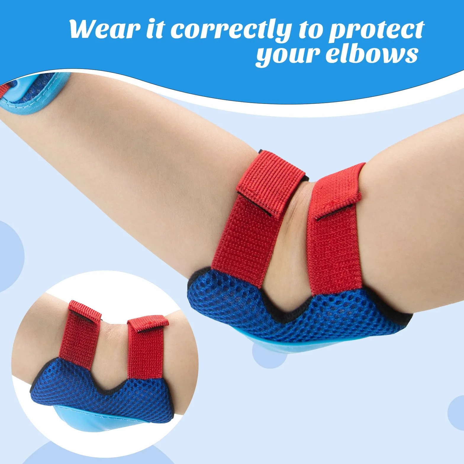 CKE Genouillères pour Enfants Genouillères et coudières Ensemble d'équipement de Protection pour genouillères pour Enfants Filles Garçons avec protège-Poignets 3 en 1 pour Le Patinage Cyclisme