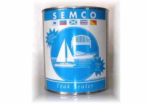 Semco Teak Sealer Waterproofing Wood Sealant Protector Quart Natural