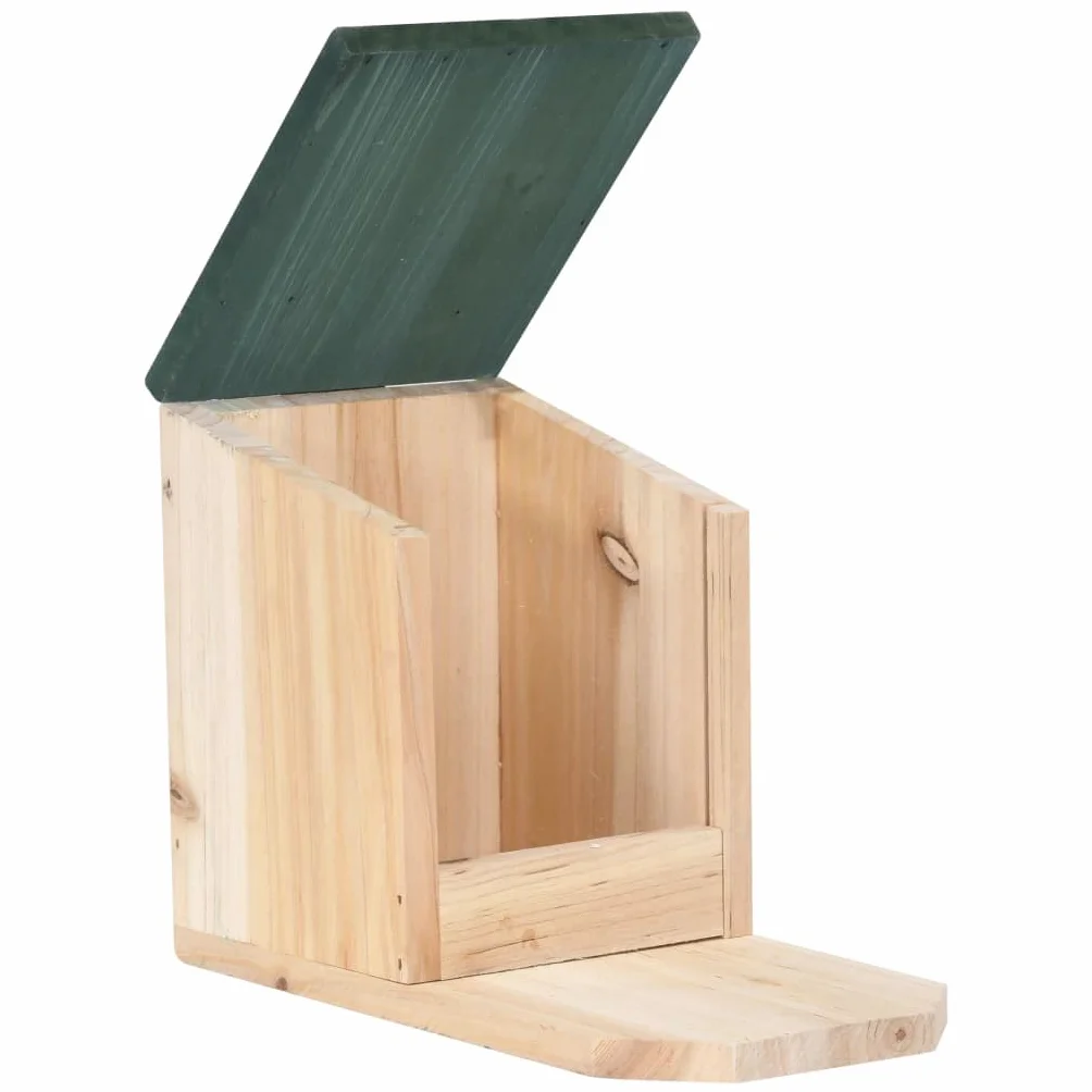 Nichoir pour écureuil Extérieur Lot de 4 en Bois de Sapin