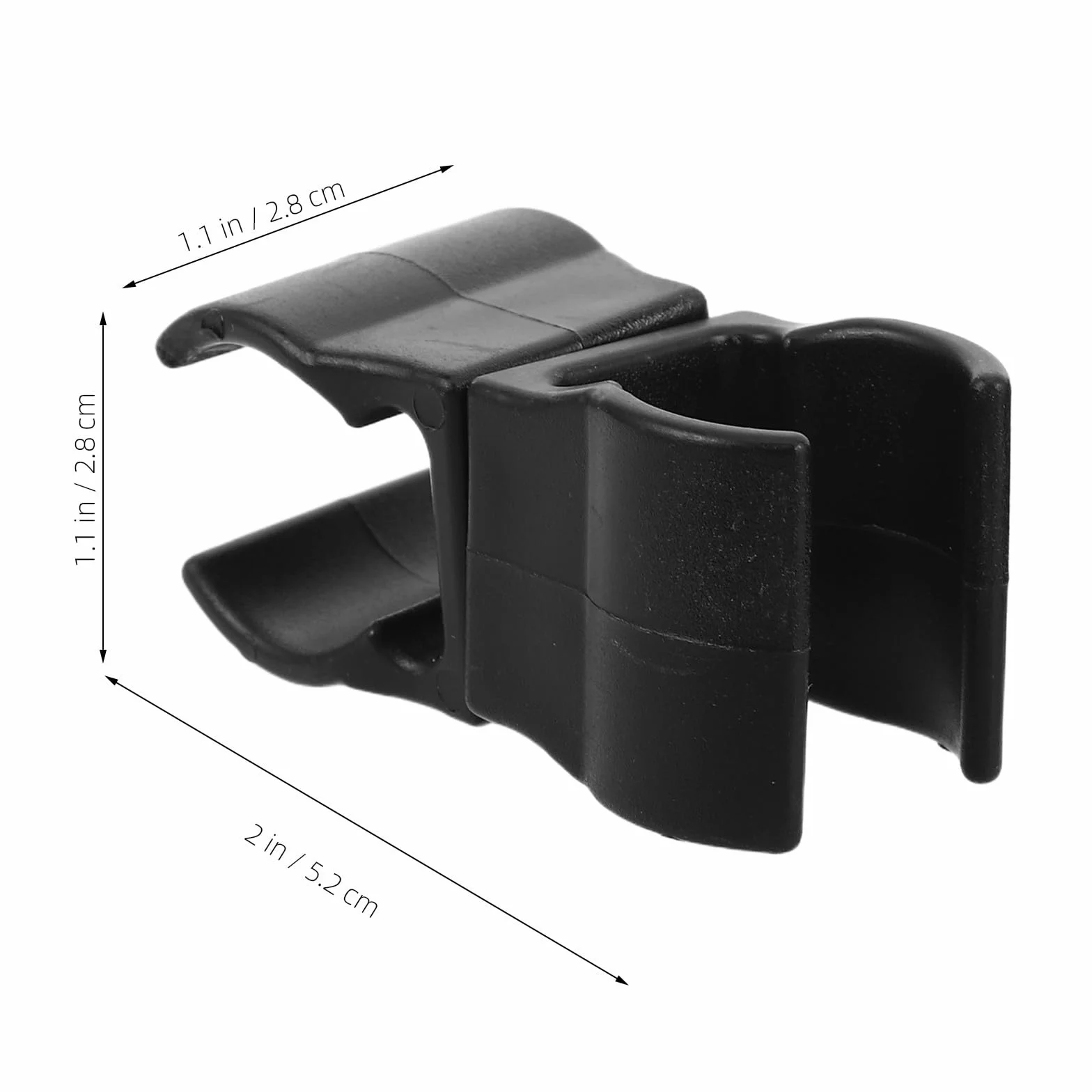 10 Pièces Clips de Fixation Plastique pour Piquets Entraînement Football Attaches Robustesse