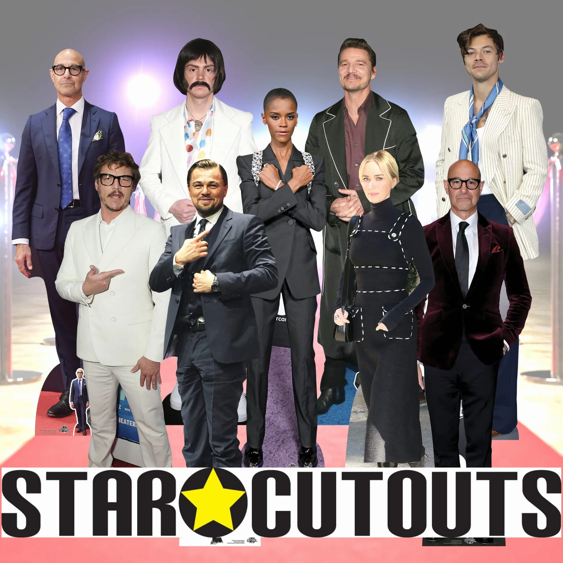 Pedro Pascal Star Cutouts CS1077 Découpe Carton Grandeur Nature