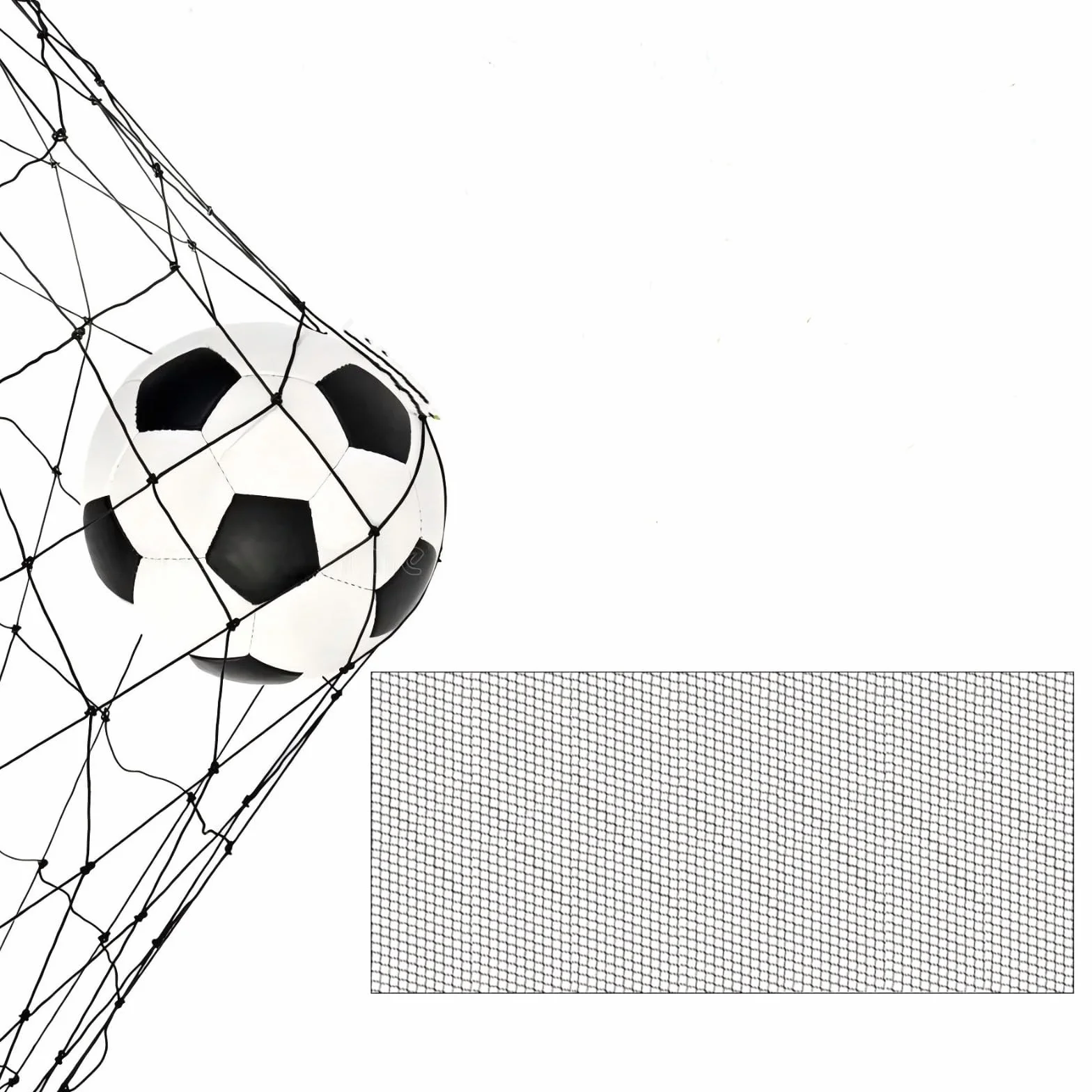 Filet De Football pour Empêcher Le Ballon De Franchir Une Clôture, Filet Pare-balles, Barrière D'entraînement Multifonctionnelle en Nylon Résistant Aux Intempéries, Filets De Football pour Le Jardin