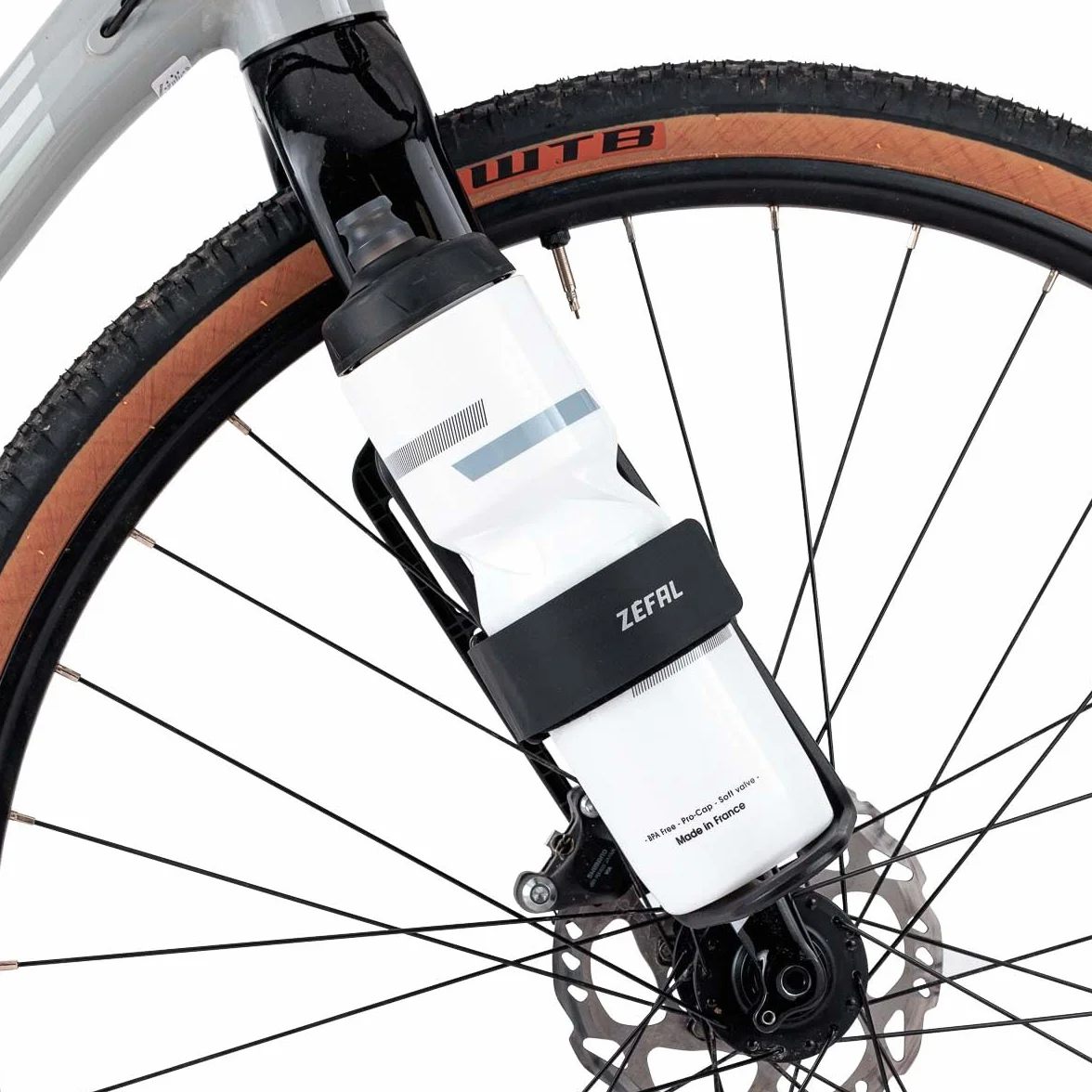 Zéfal Z Adventure Cage Porte Gourde Velo VTT Universel Bikepacking Noir