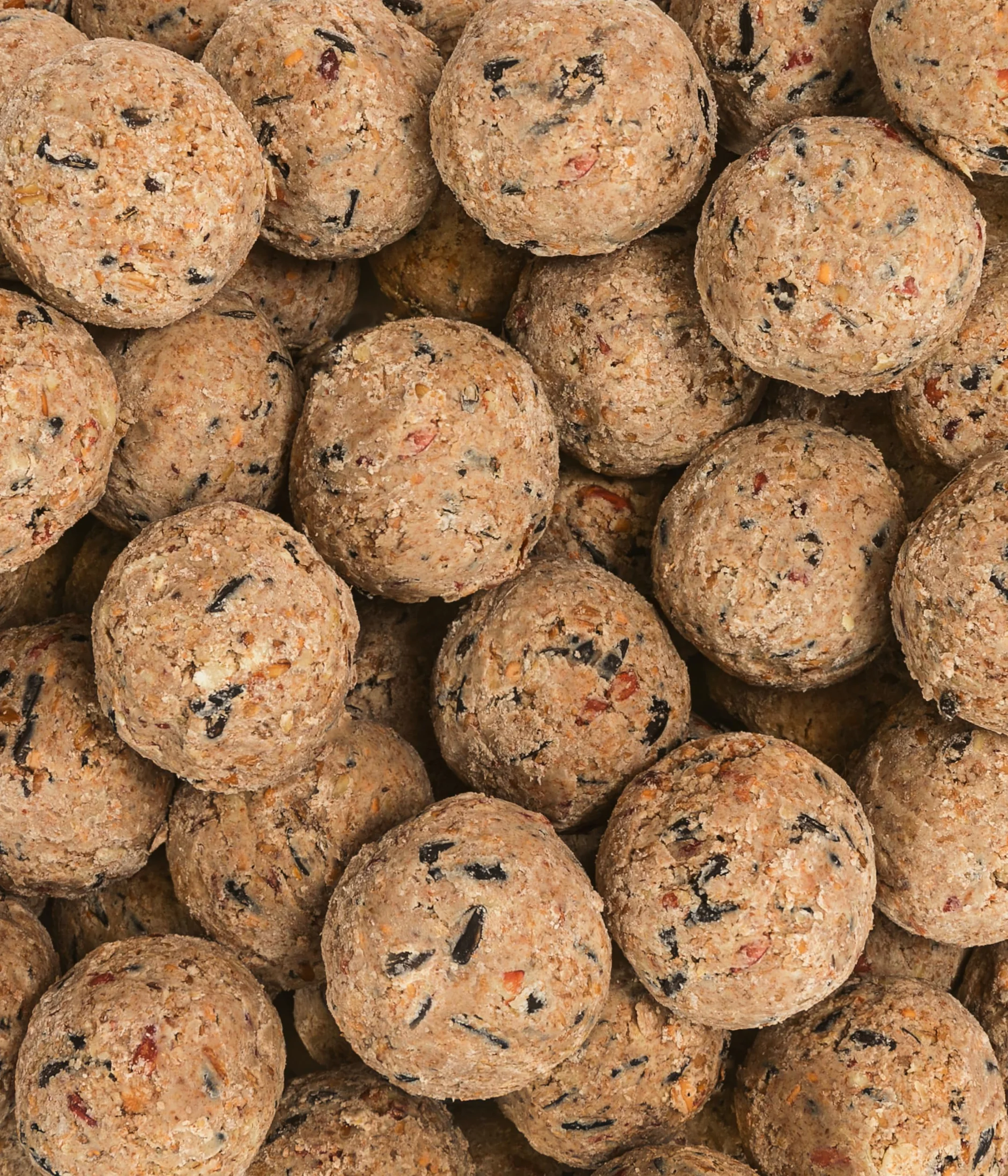 Dehner Natura Nourriture pour Oiseaux Sauvages Boules de Graisse sans Filet 30 pièces 90 g 2,7 kg