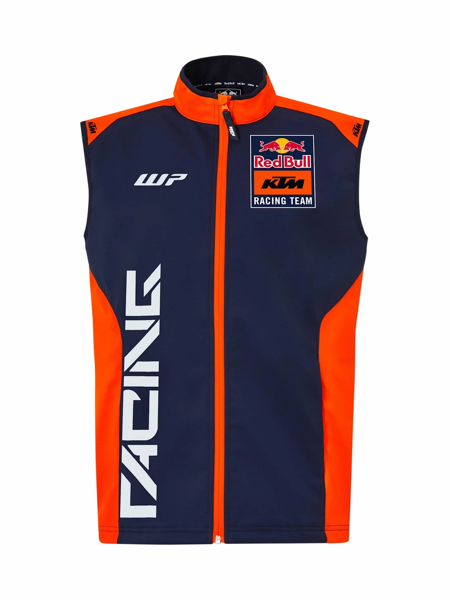 Red Bull KTM Racing Team RB - Gilet de l'équipe - Produit officiel - Coupe-vent - Imperméable - Homme - Taille 2XL - Bleu/Orange, bleu/orange, XXL-4XL