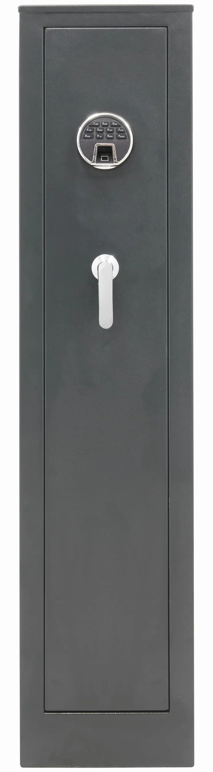 ARREGUI Braco ARM050835 Armoire à 5 Fusils en Acier avec Alarme | Ouverture à code ou empreinte digitale | Coffre-fort avec lecteur biométrique | FRANCE, BELGIQUE, ITALIE : valide toutes armes à feu