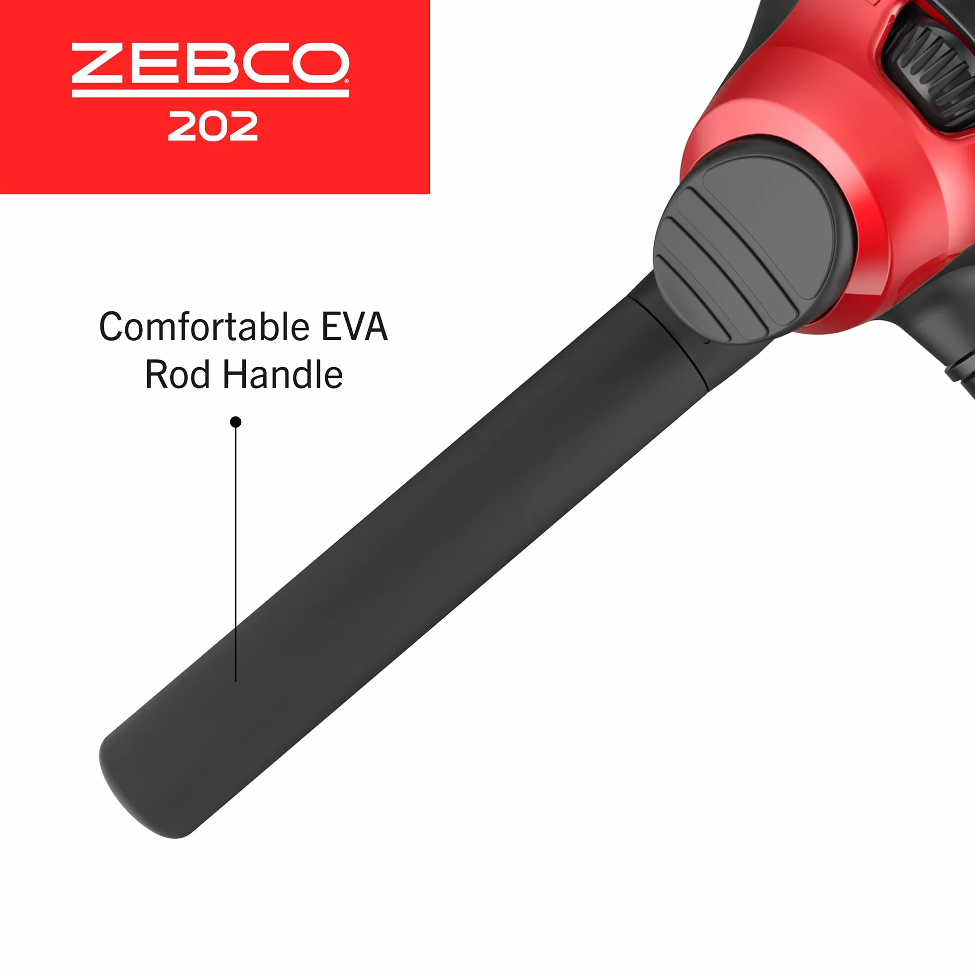Zebco Moulinet Spincast Canne à pêche 2 pièces 1,5 m Taille 30