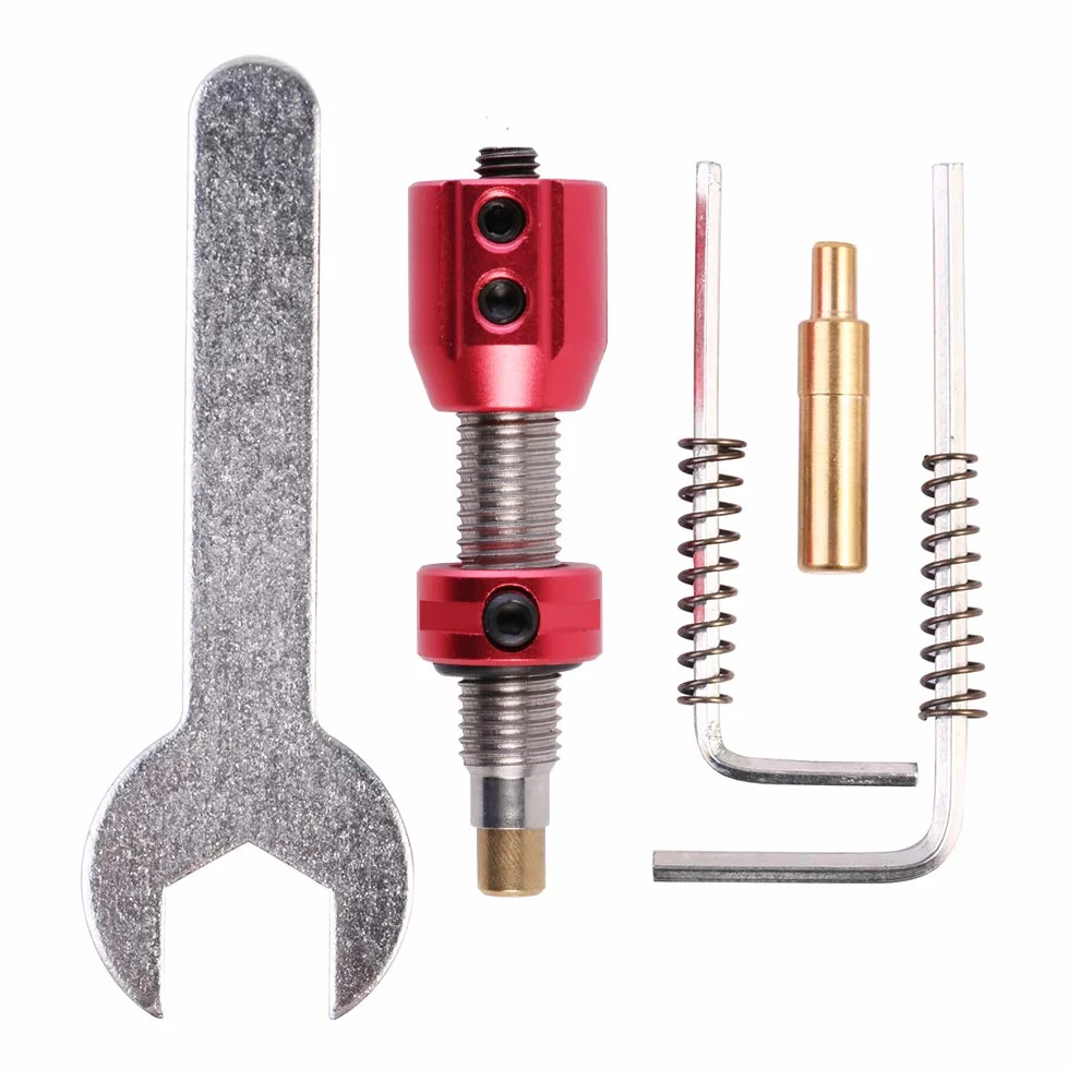 BICASTER Tir à l'arc Coussin Piston + Repose-flèche Magnétique Réglable - 1 Set