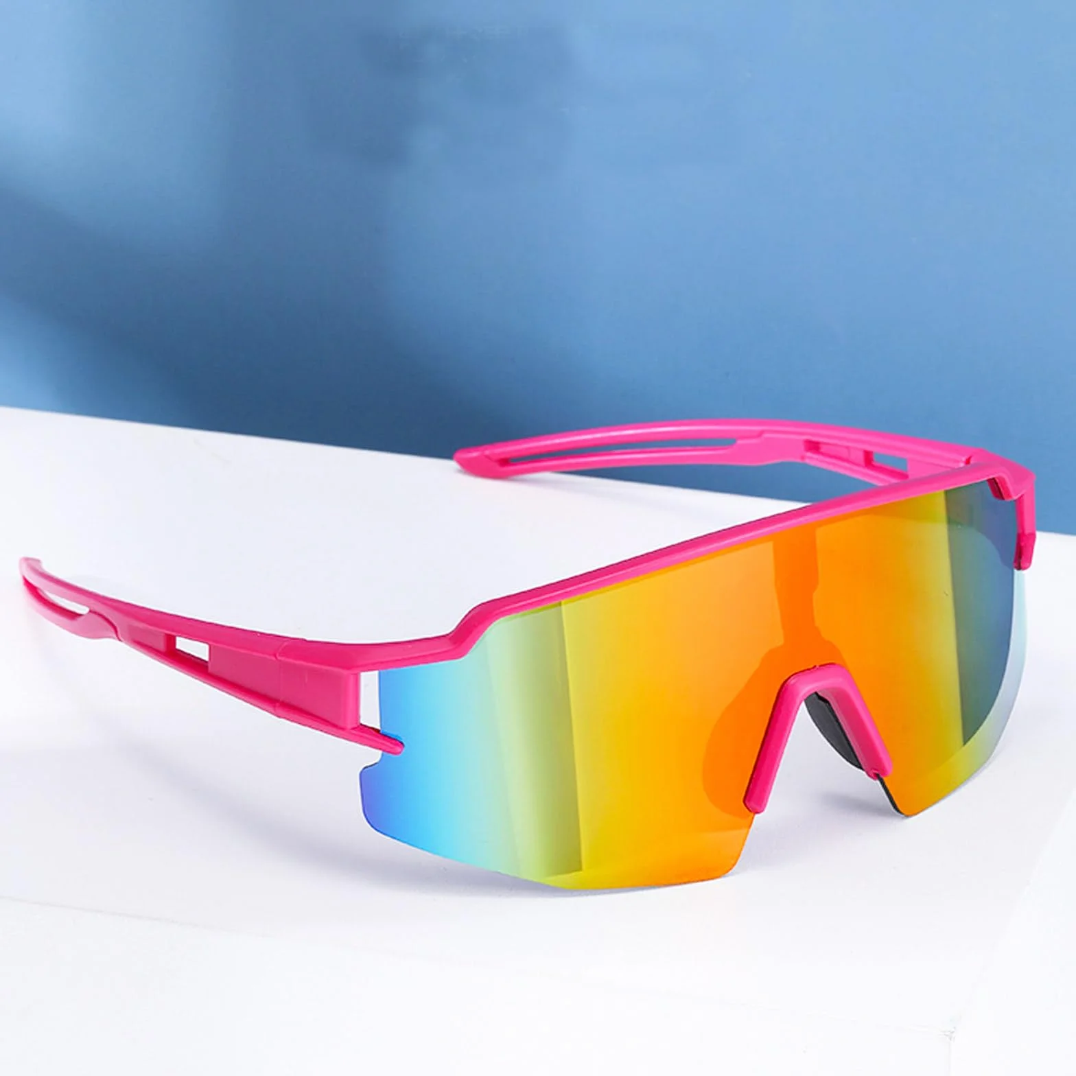 lunettes de vélo pour homme et femme, Anti-UV vélo de route Pour activités de plein air Comme le cyclisme, la course l'escalade la conduite la pêche