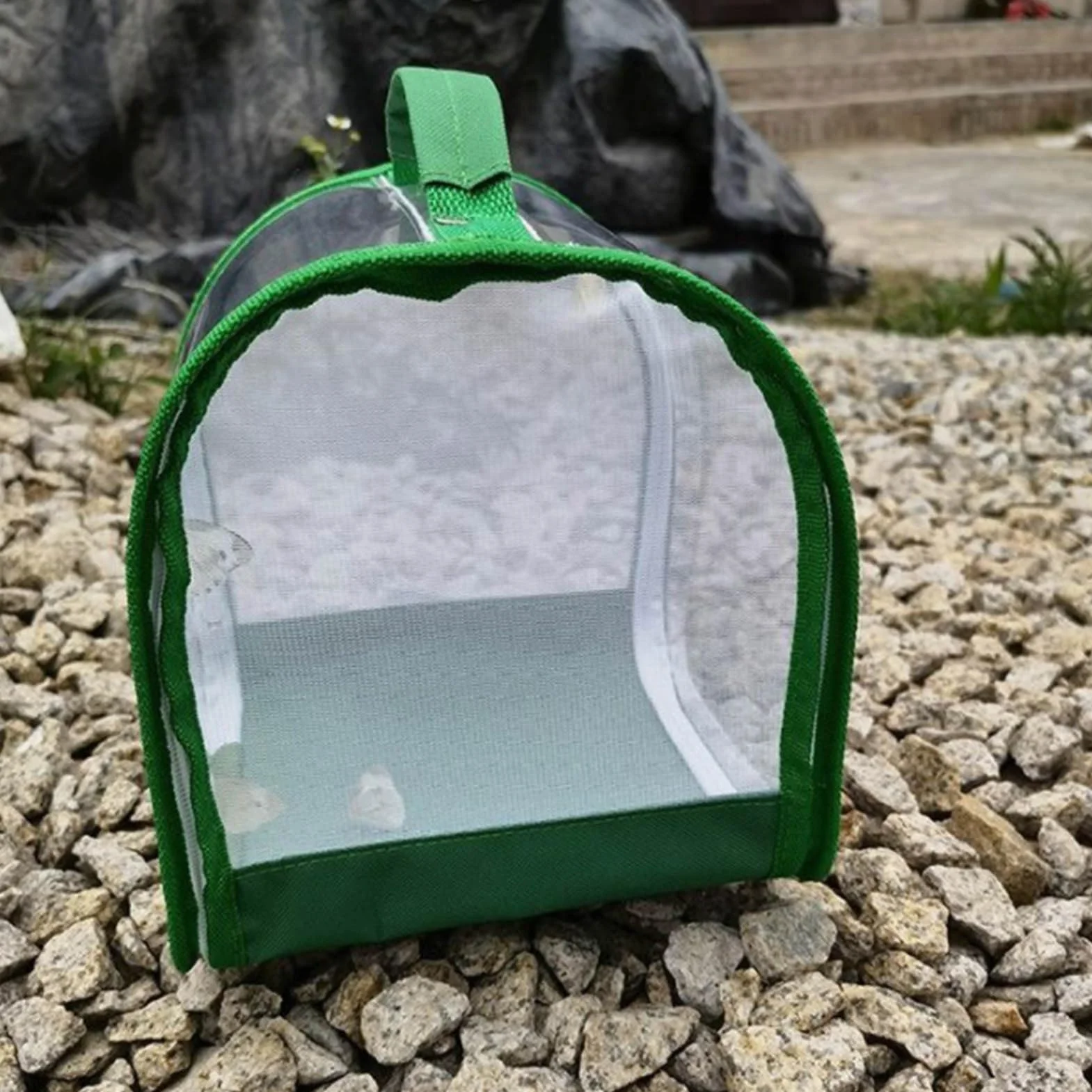Papillon Habitat Cage de Reproduction Pliable en Maille Transparente pour Insectes et Papillons