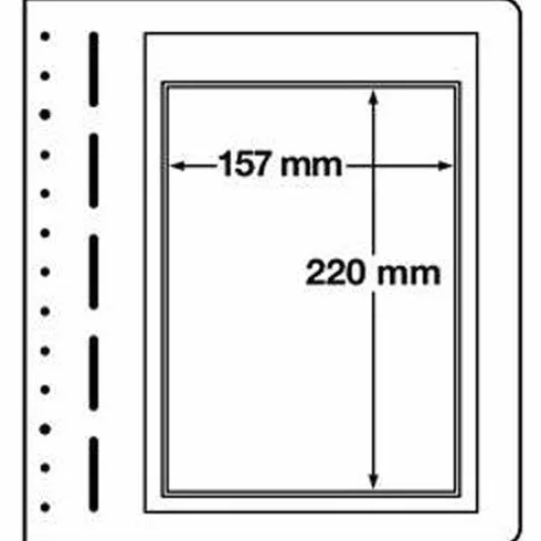 LEUCHTTURM LB feuilles neutres 1 compartiment pour ETB