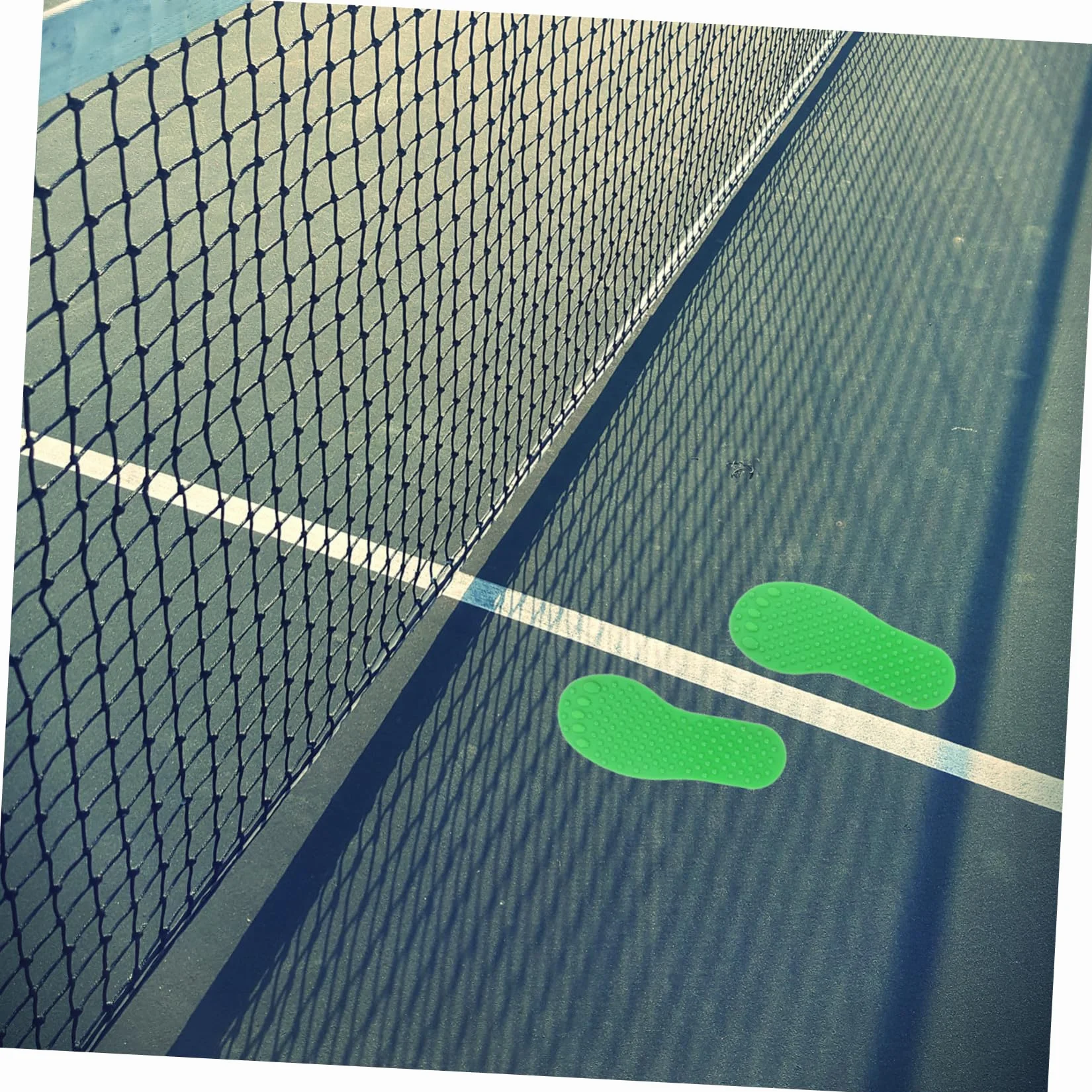 Toddmomy 10 Pièces Marquage Au Sol Équipement D'Entraînement De Tennis PVC