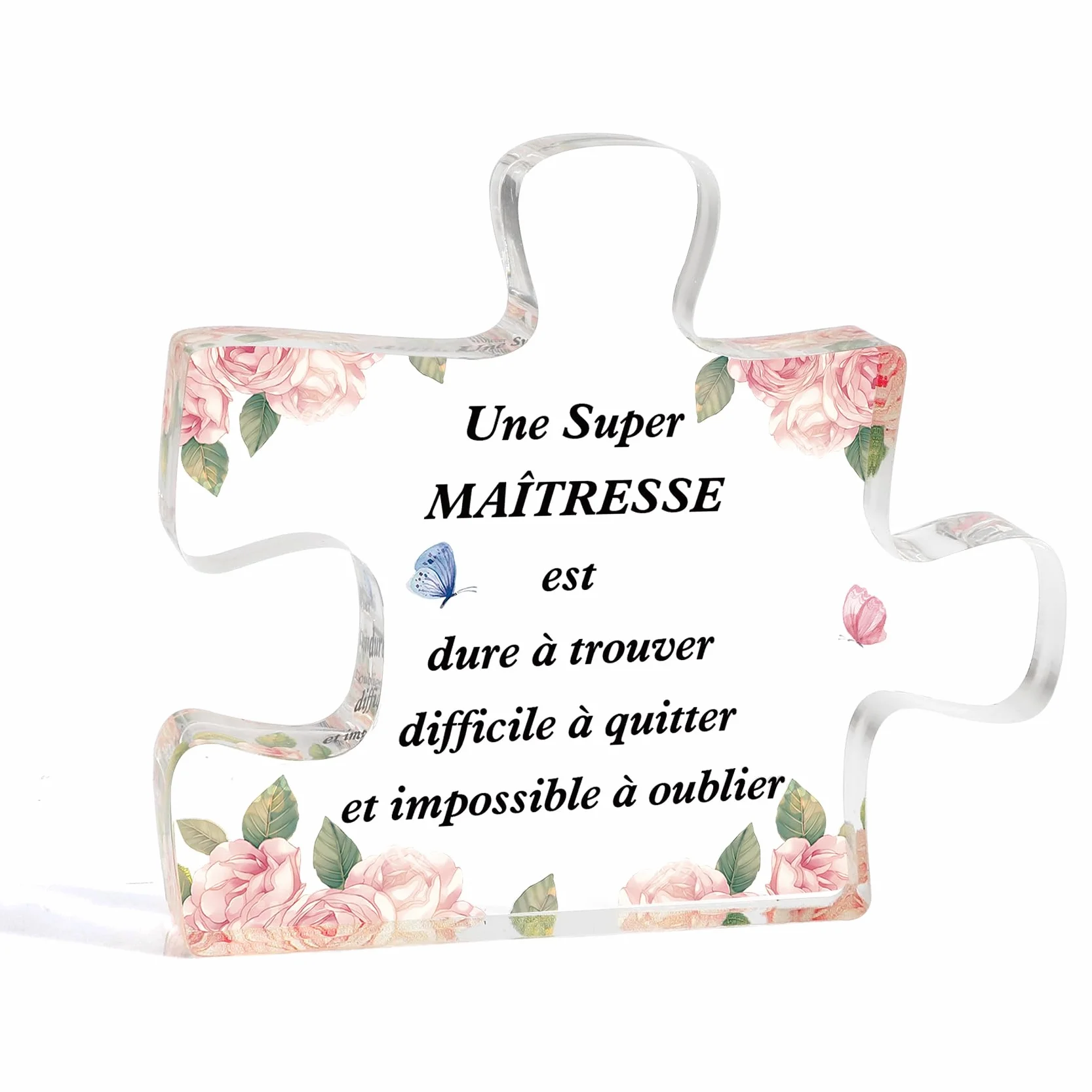 Cadeau Maîtresse Fin d'année Scolaire Merci Professeur Atsem Maternelle