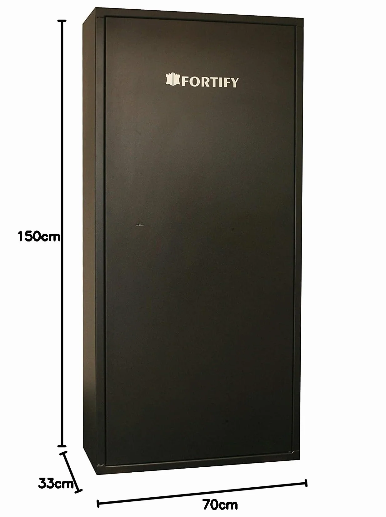 Fortify Armoire Forte Delta 12 modulable 12 Armes - 8 Armes + étagères