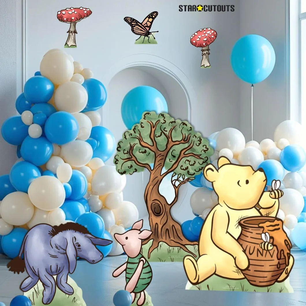 Pot à Miel en Carton découpé Hauteur 52 cm Winnie Bundle